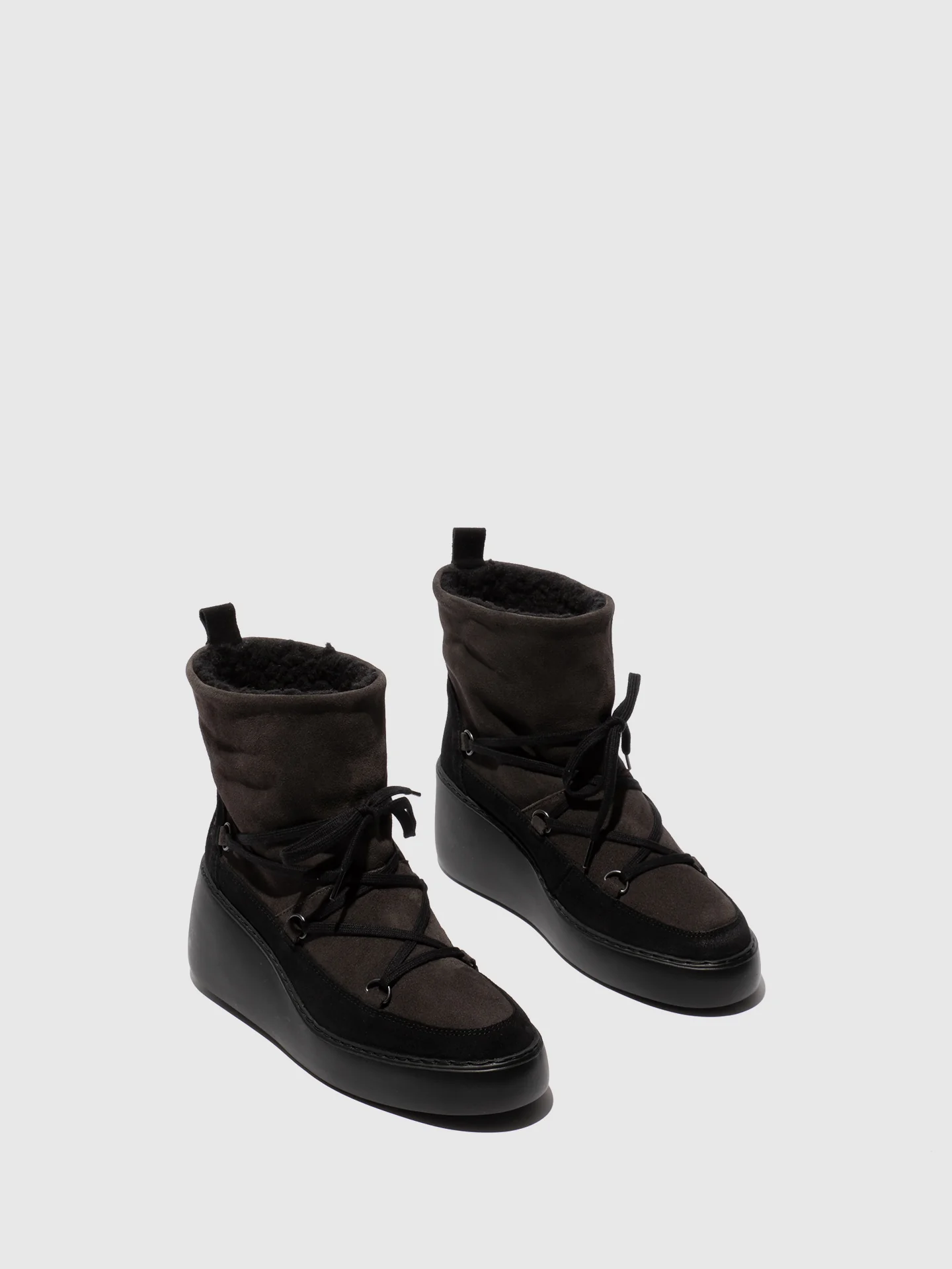 Zip Up Ankle Boots DERE725FLY DIESEL/BLACK - Image 2