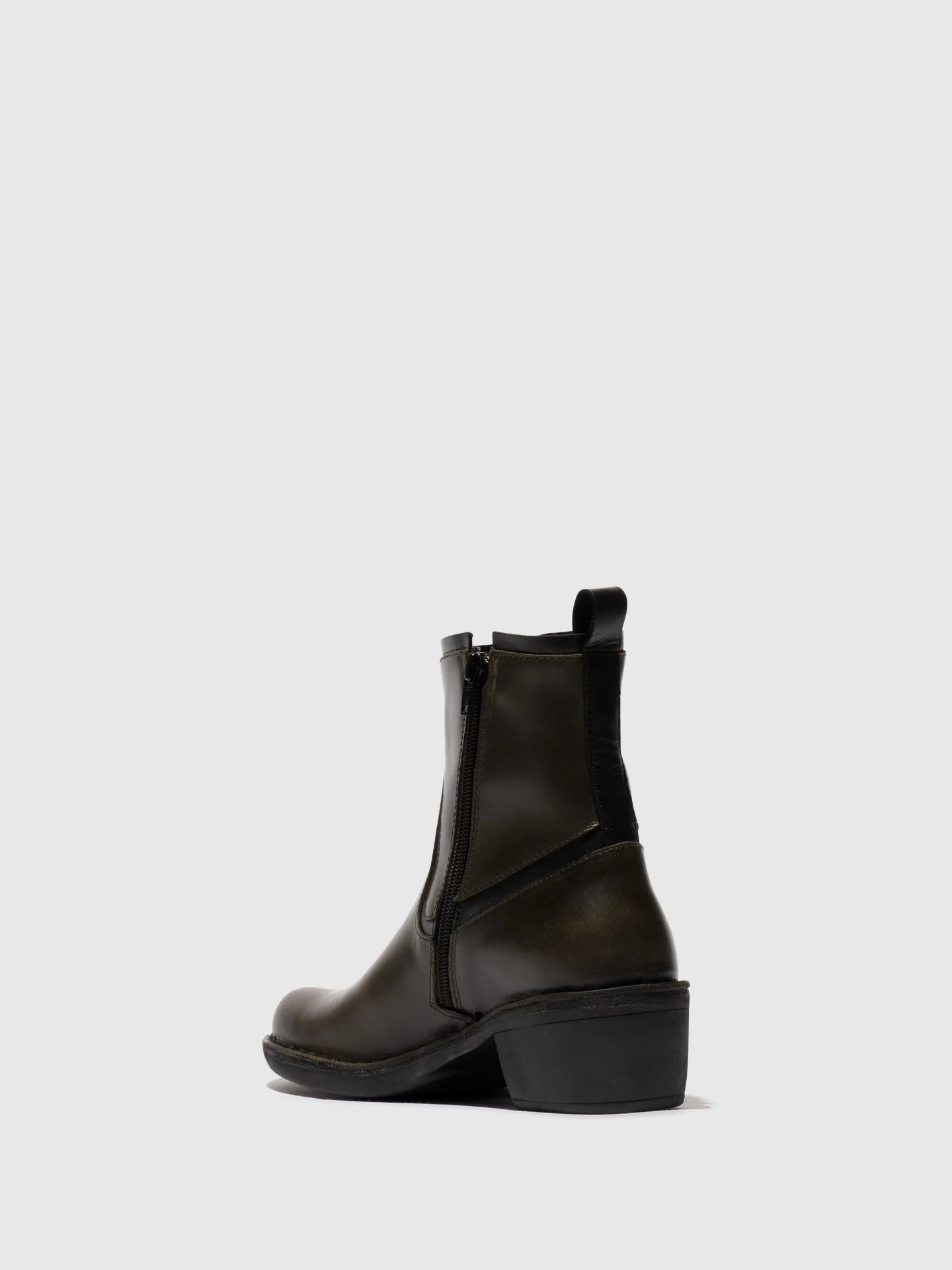 Zip Up Ankle Boots MIZI102FLY DIESEL/BLACK - Image 3