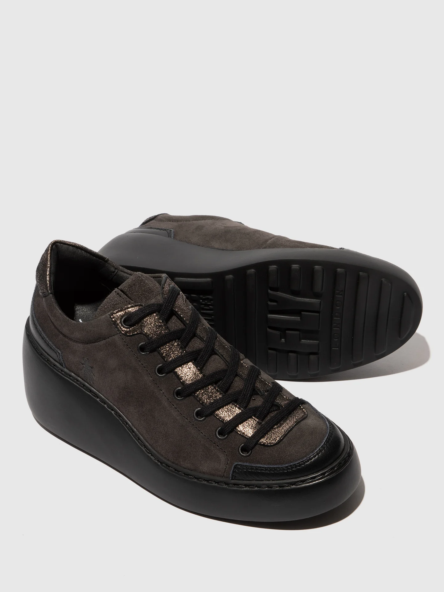 Lace-up Trainers DUFY671FLY DIESEL/GRAPHITE/BLACK - Image 4