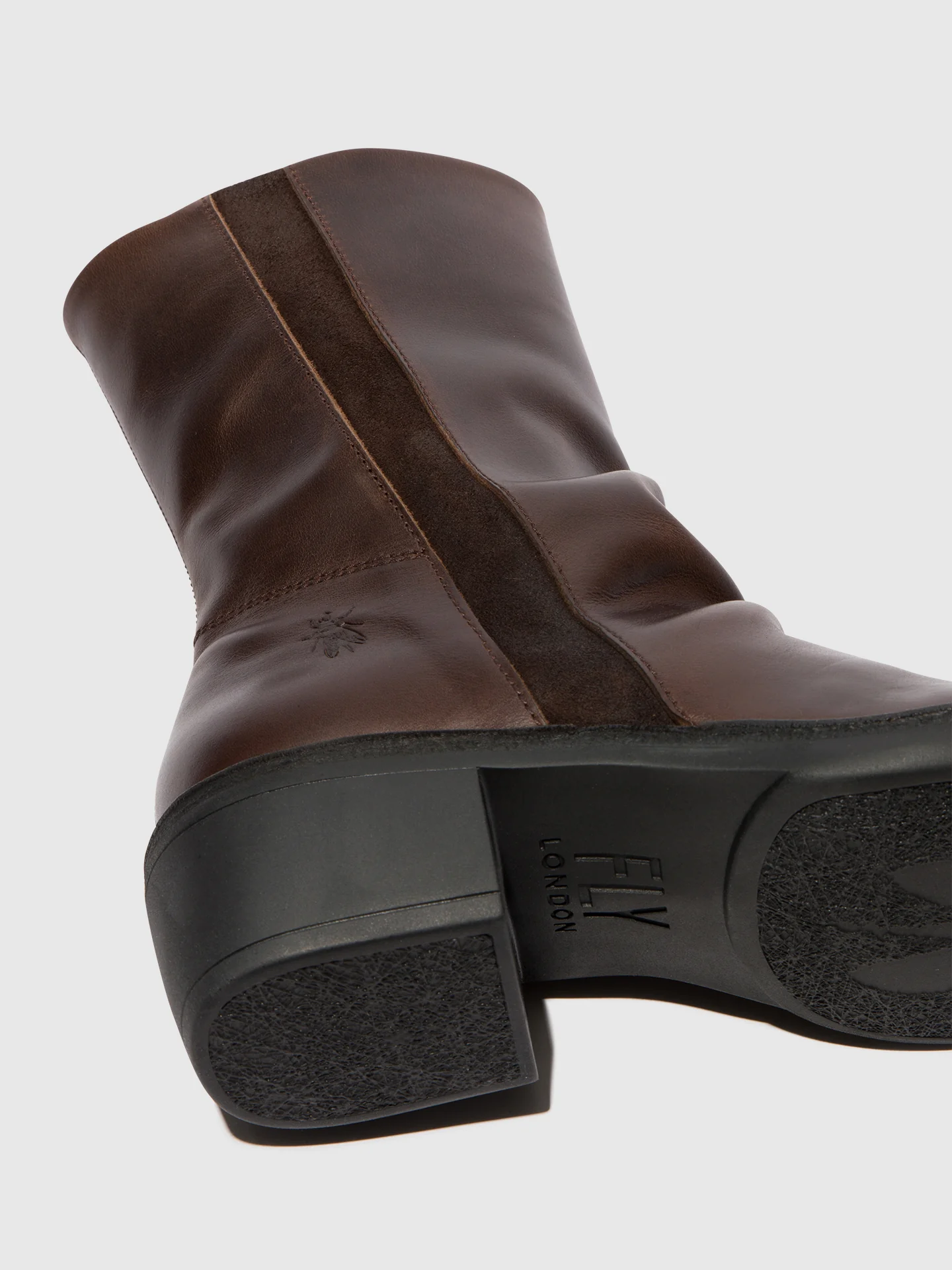 Zip Up Boots MECY092FLY DK.BROWN/EXPRESSO - Image 4