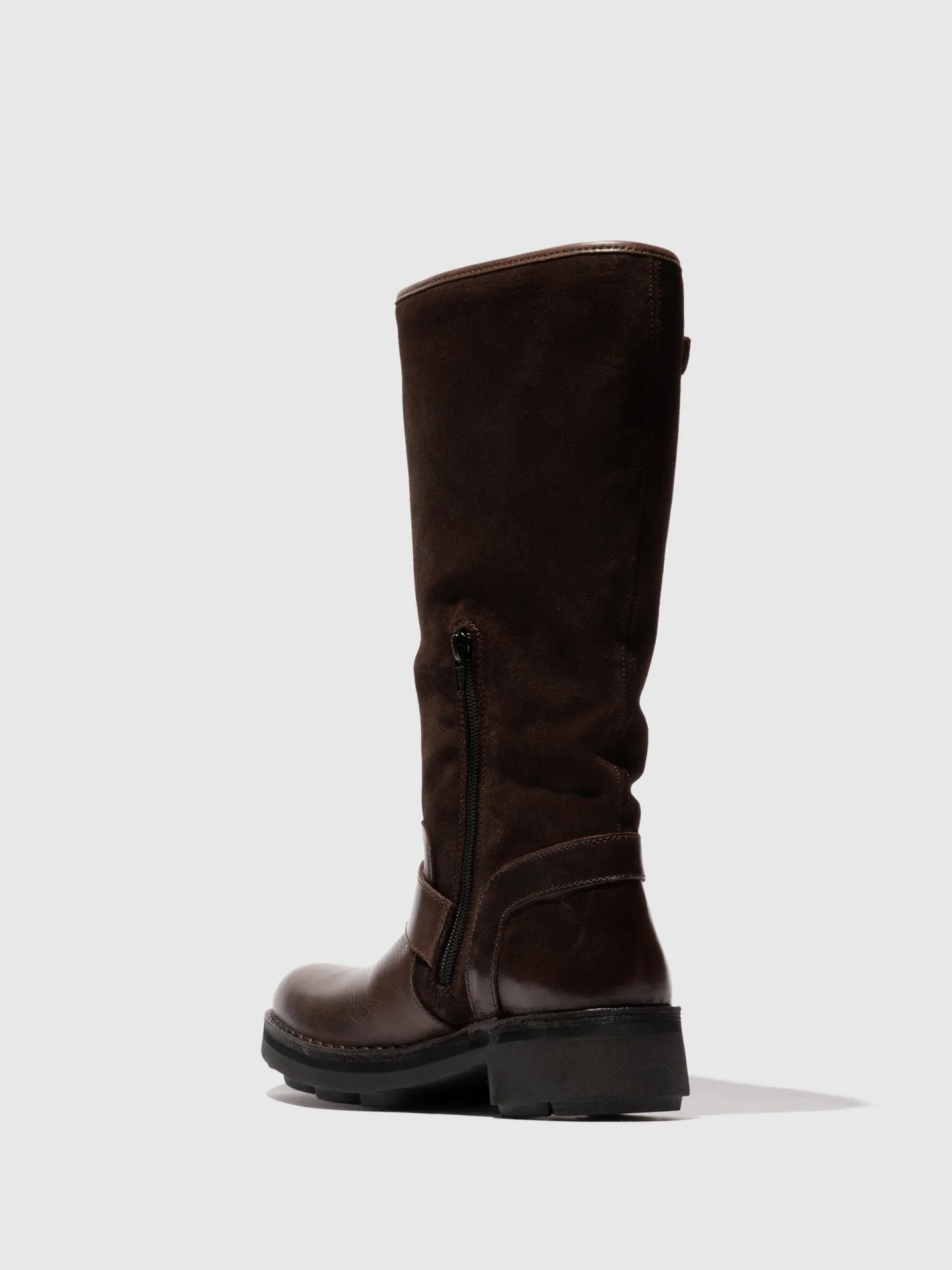 Zip Up Boots NOCH140FLY DK.BROWN/EXPRESSO - Image 3
