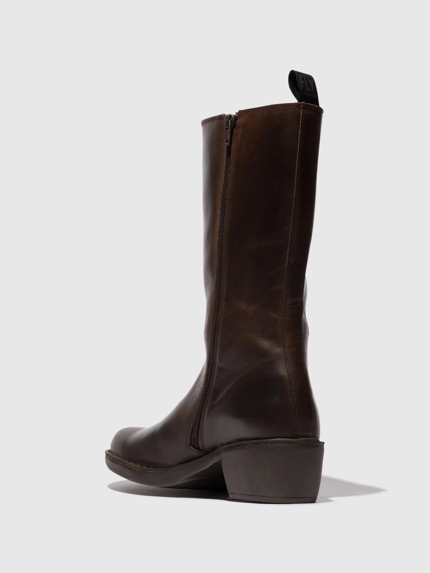 Zip Up Boots MADA081FLY DK. BROWN - Image 3