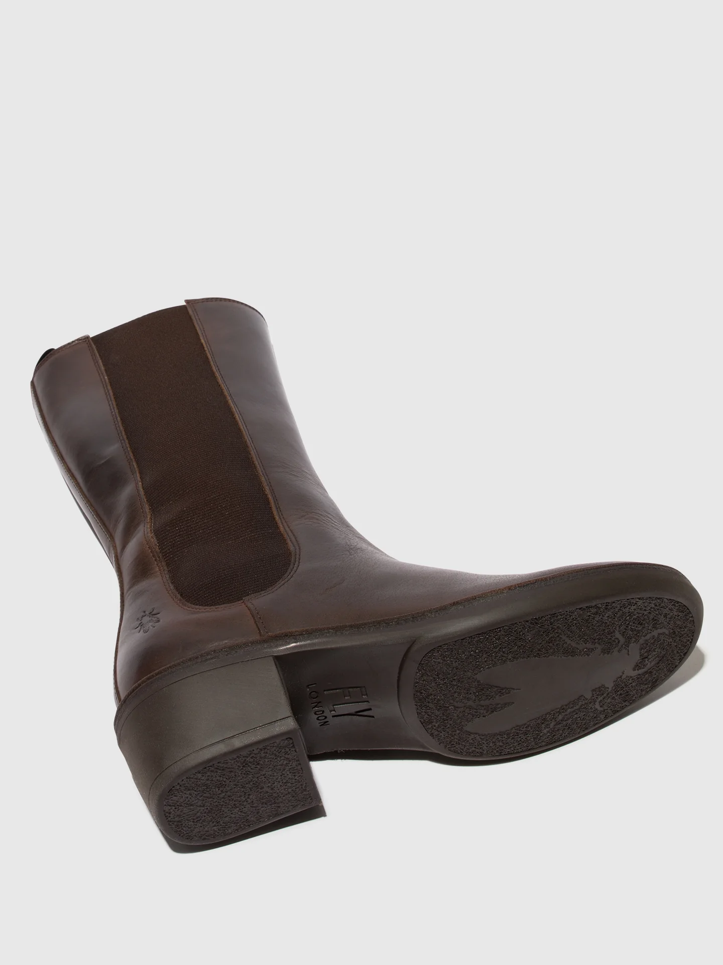 Zip Up Boots MADA081FLY DK. BROWN - Image 4
