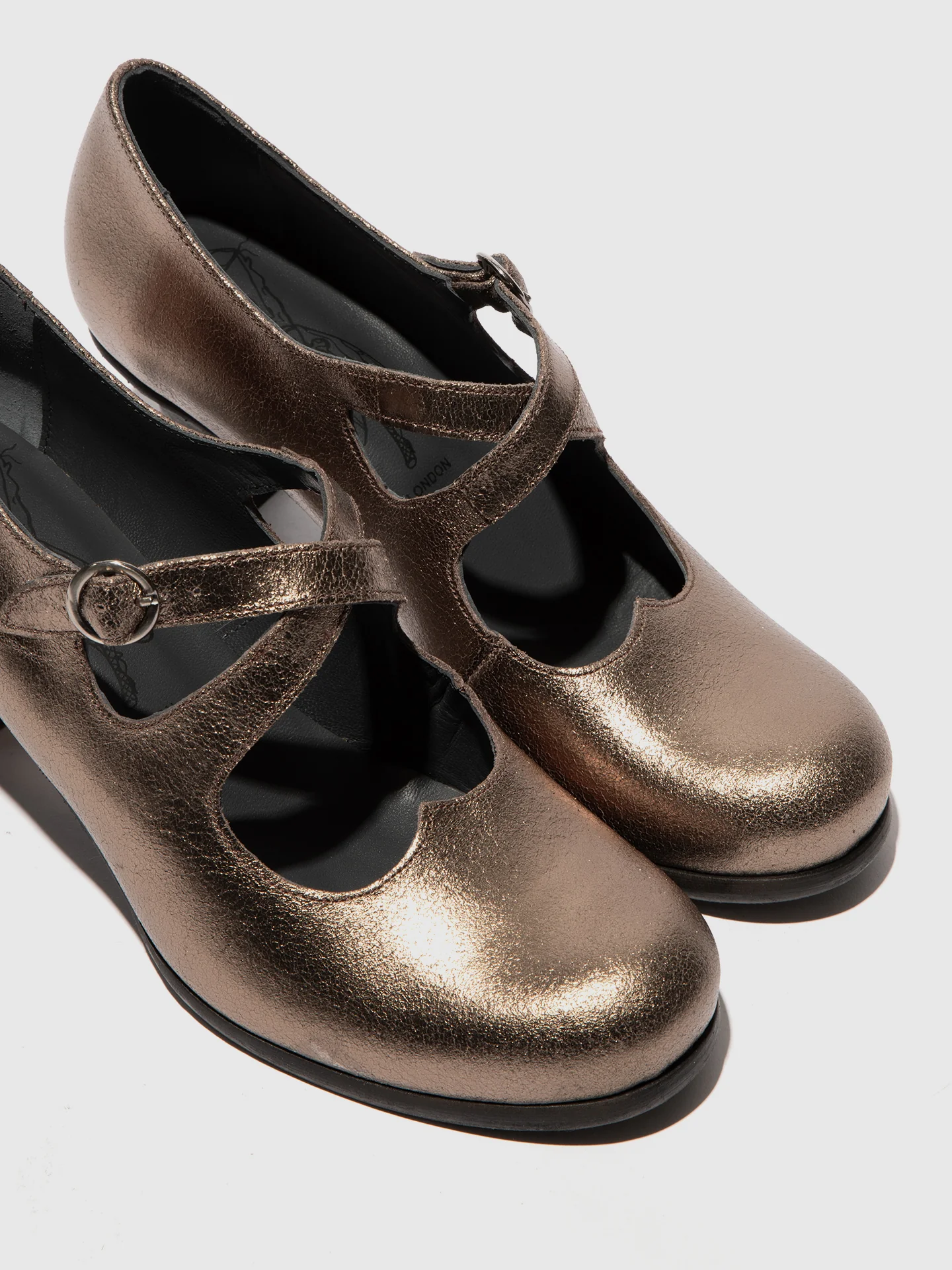 Heel Shoes BAIV276FLY DK. GOLD - Image 4