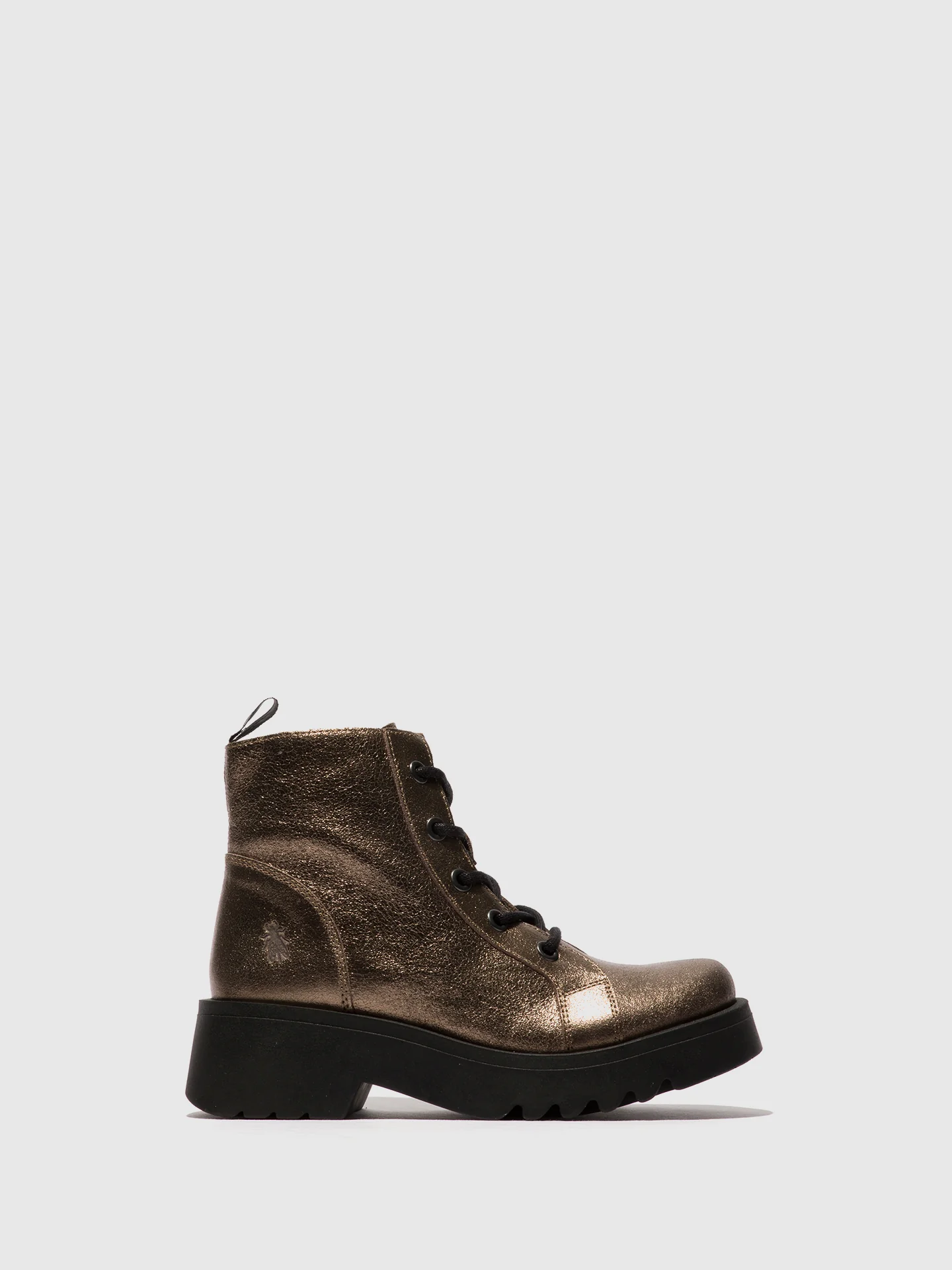 Lace-up Ankle Boots METZ788FLY DK GOLD