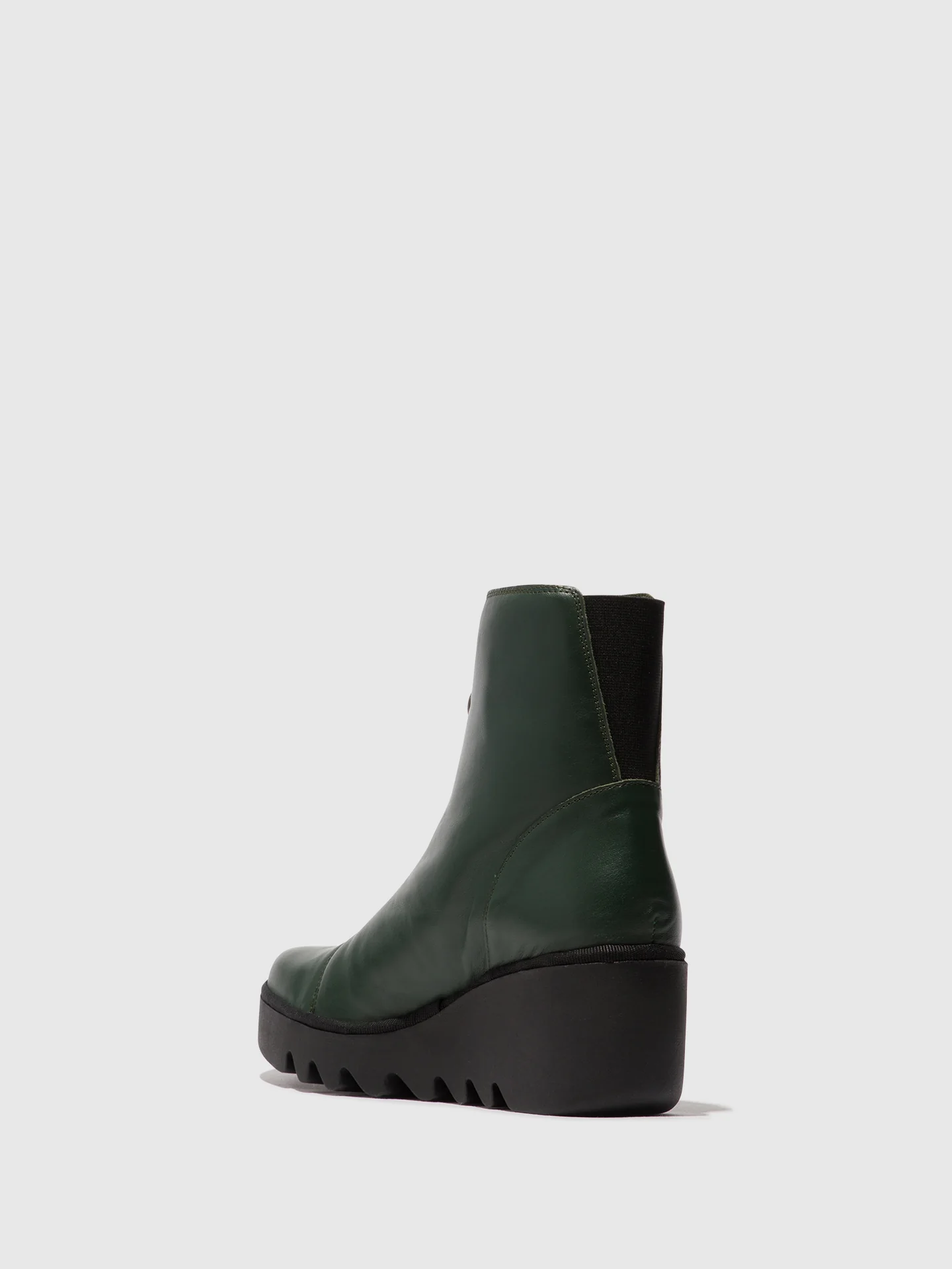 Zip Up Ankle Boots BOCE457FLY DK.GREEN - Image 3