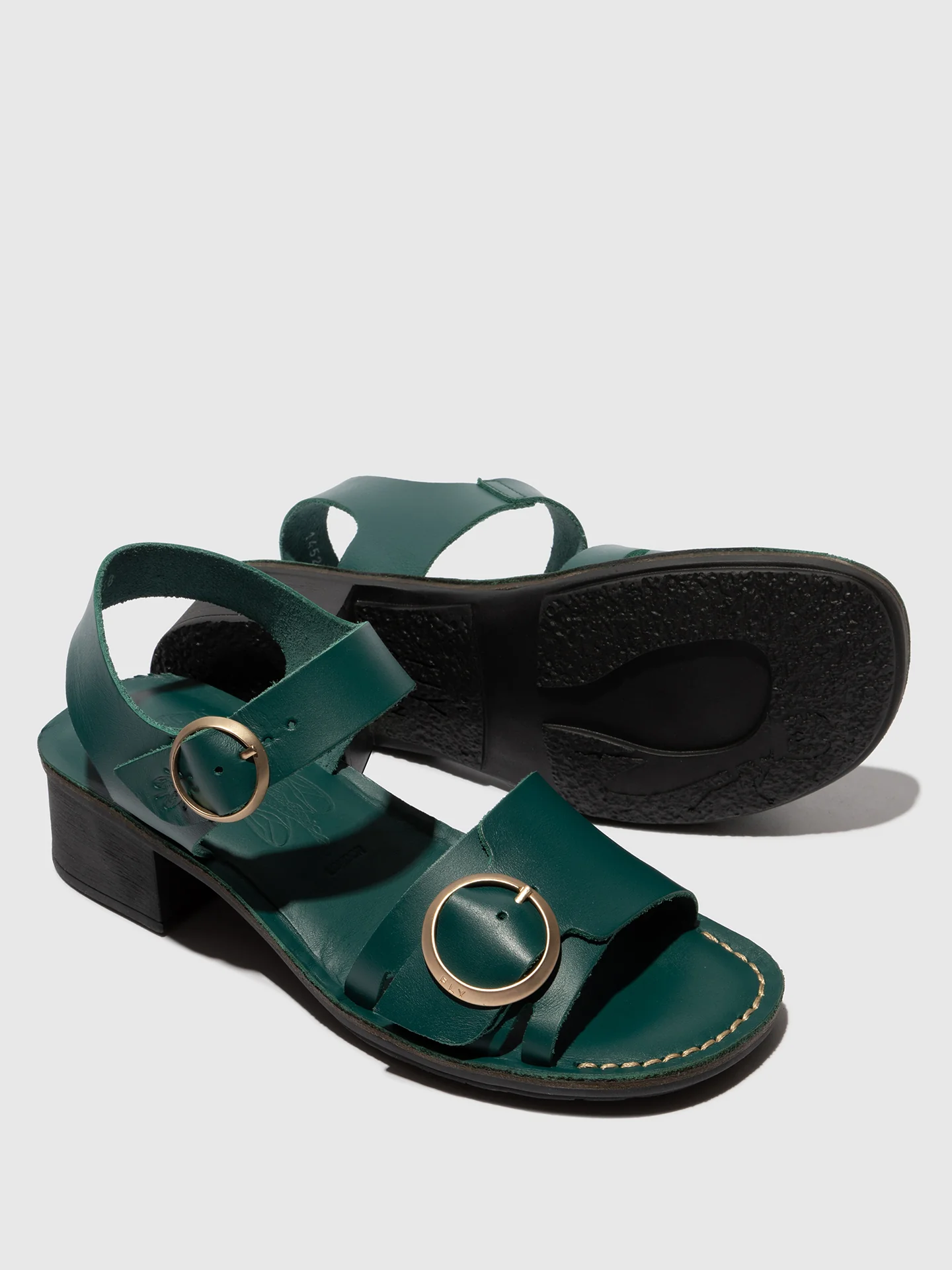 Buckle Sandals EBLI238FLY DK.MOSS - Image 4