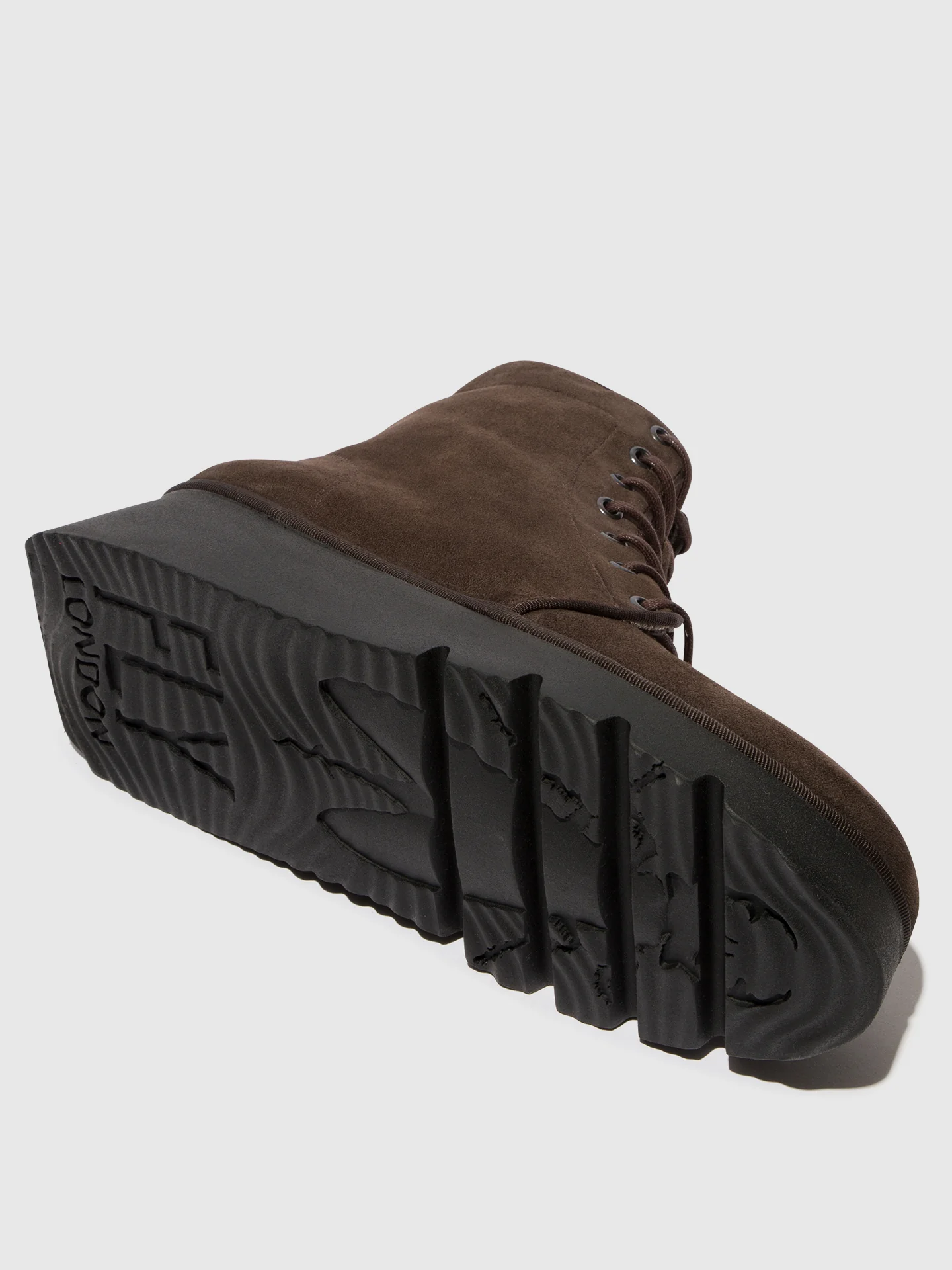Lace-up Ankle Boots PALL404FLY DK. TAUPE - Image 4