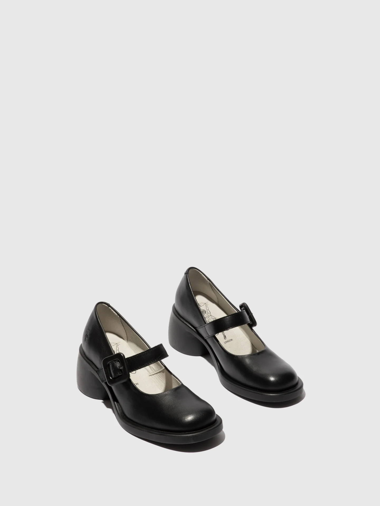 Buckle Shoes HUVI044FLY DUBLIN BLACK - Image 2