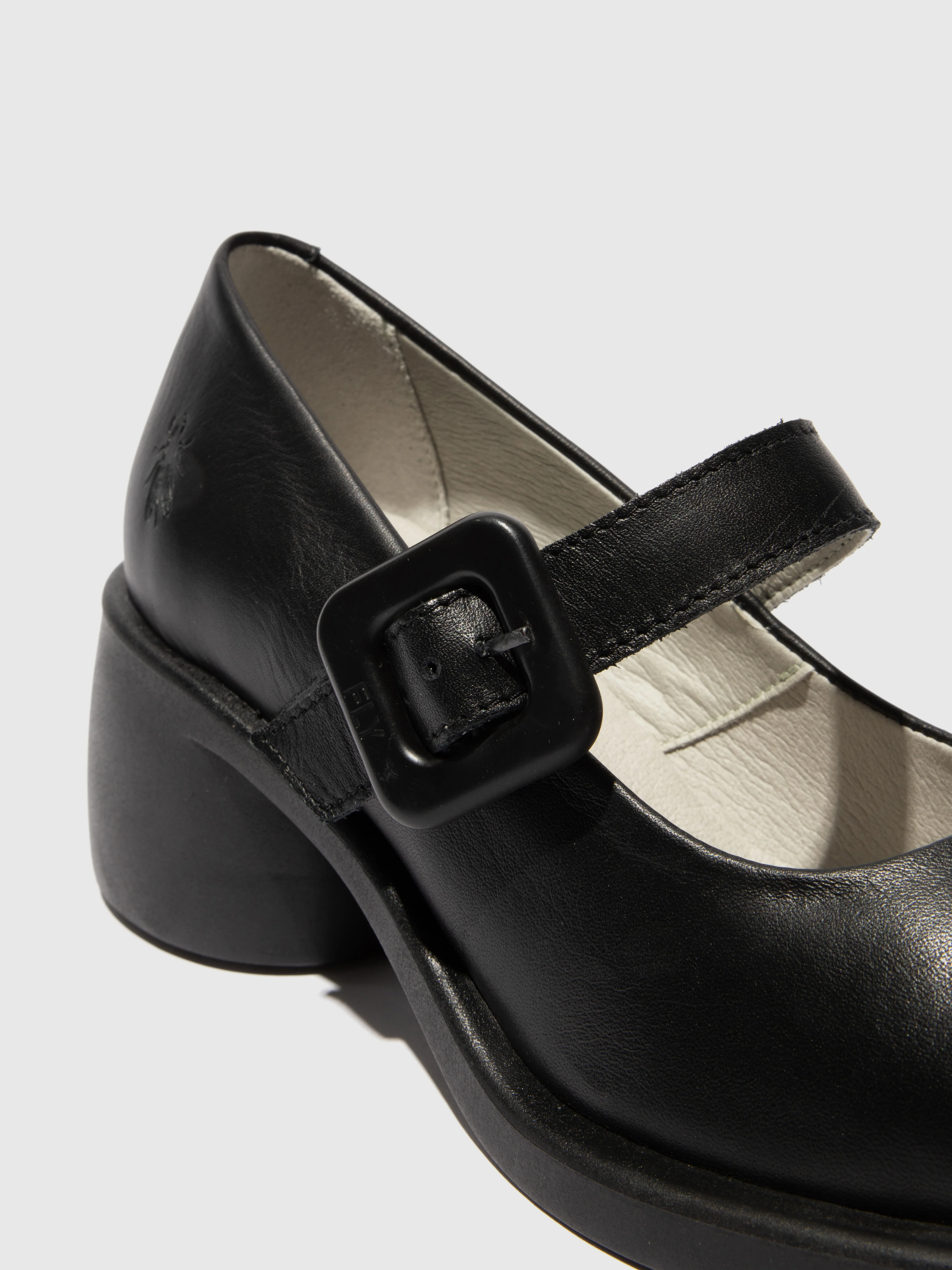 Buckle Shoes HUVI044FLY DUBLIN BLACK - Image 4