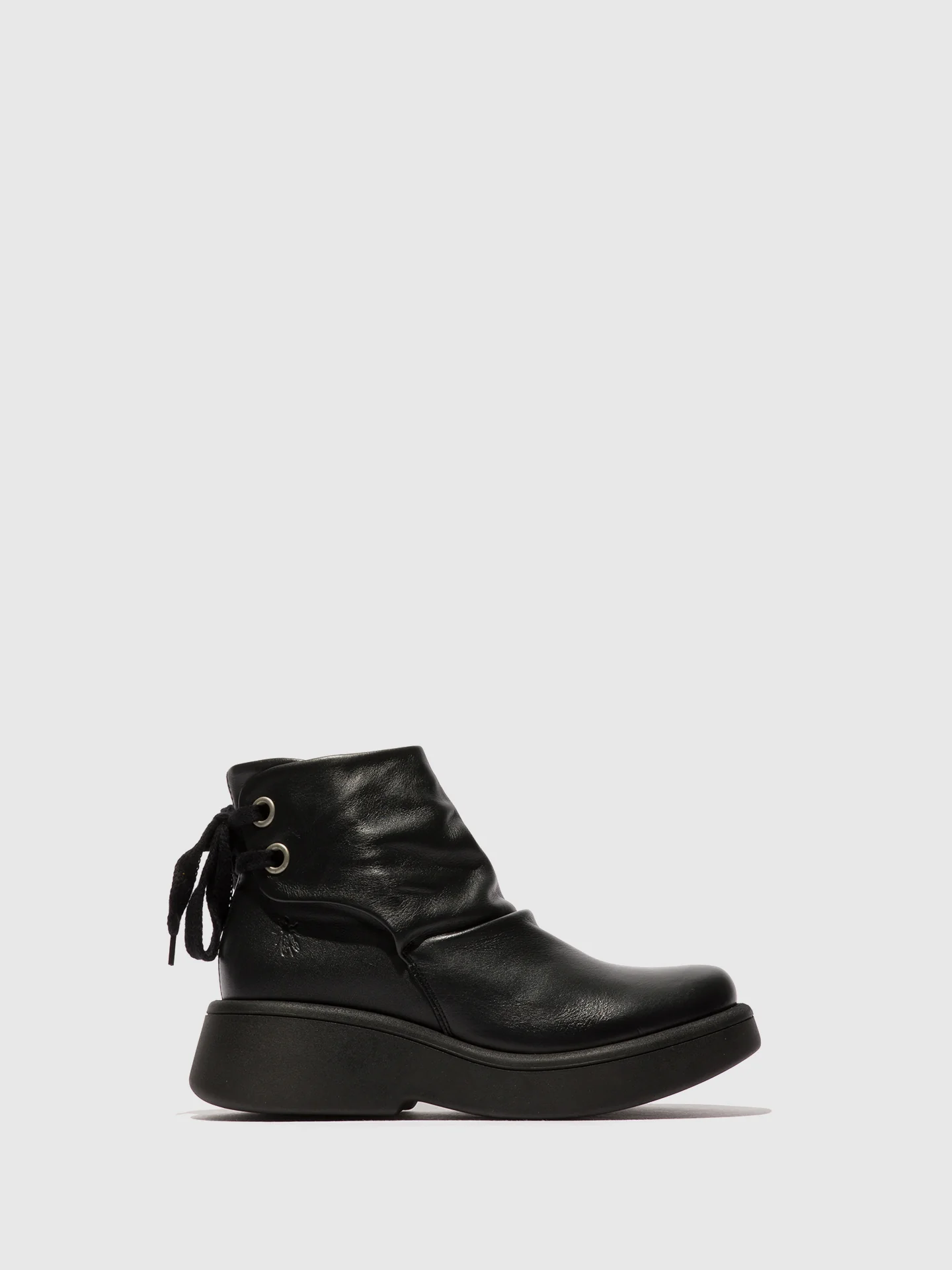 Lace-up Ankle Boots MEBS189FLY DUBLIN BLACK