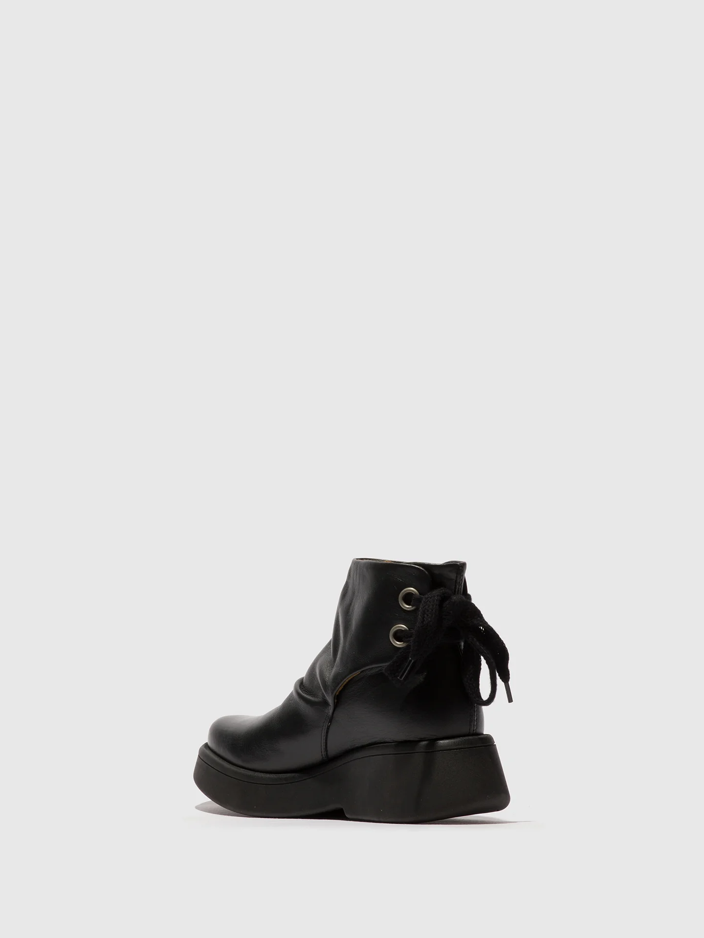 Lace-up Ankle Boots MEBS189FLY DUBLIN BLACK - Image 3
