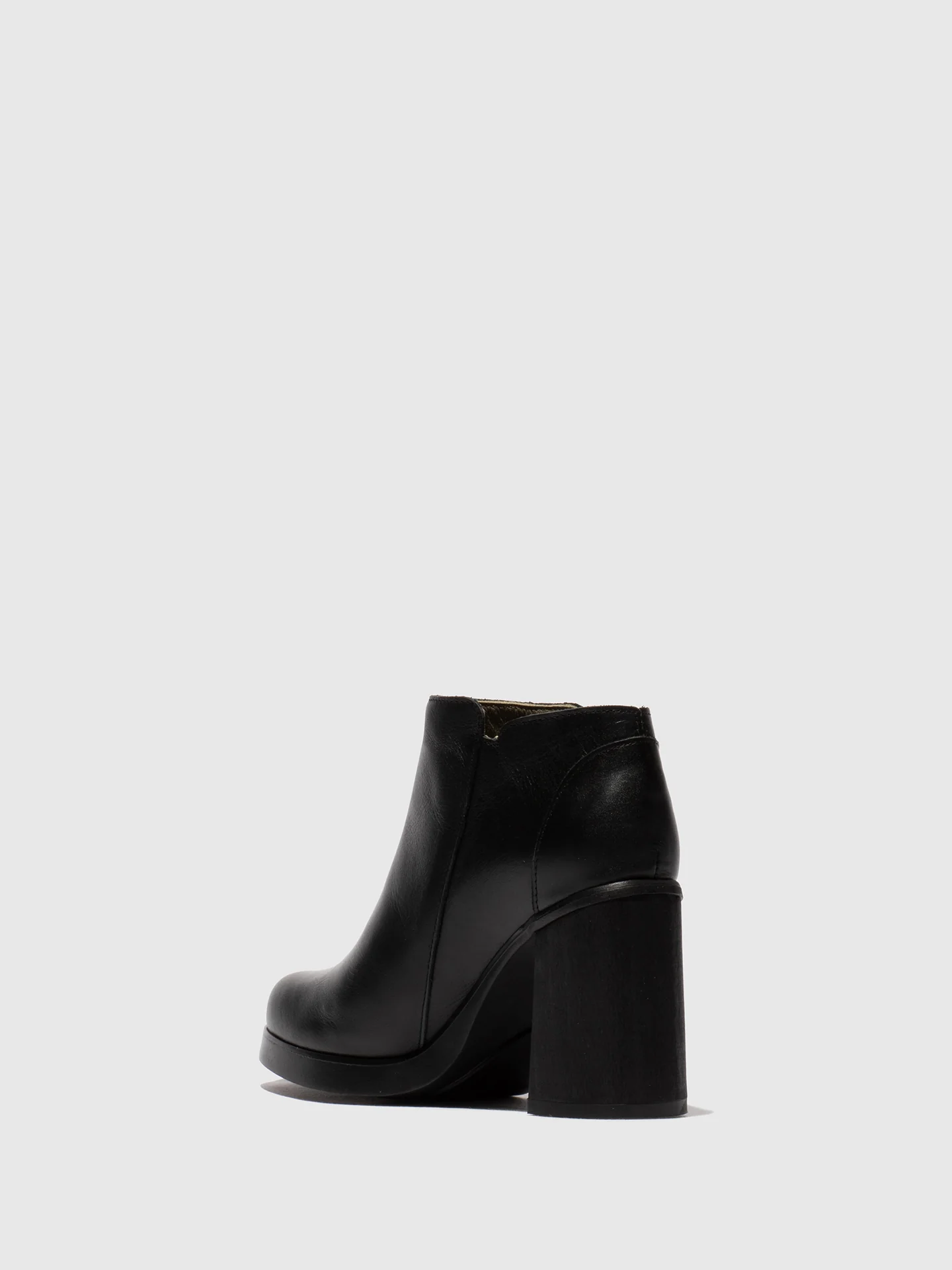 Zip Up Ankle Boots SHAR986FLY DUBLIN BLACK - Image 3