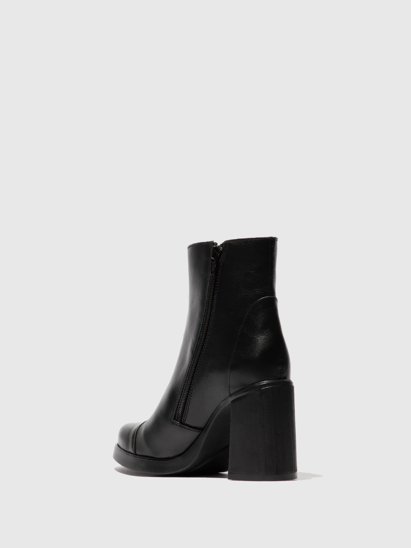 Zip Up Ankle Boots STIR985FLY DUBLIN BLACK - Image 3