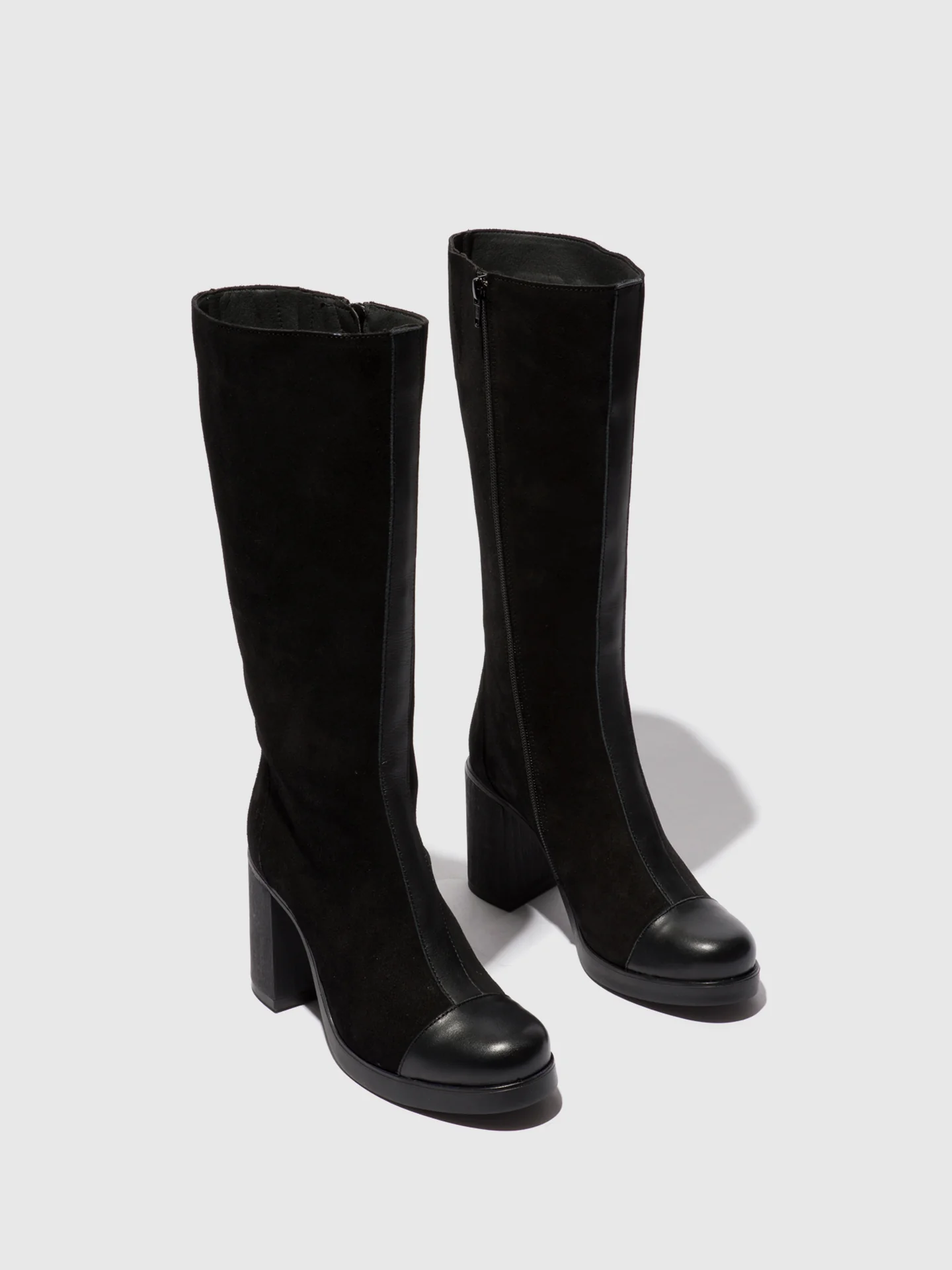 Zip Up Boots SUSI022FLY DUBLIN/OIL SUEDE BLACK - Image 2