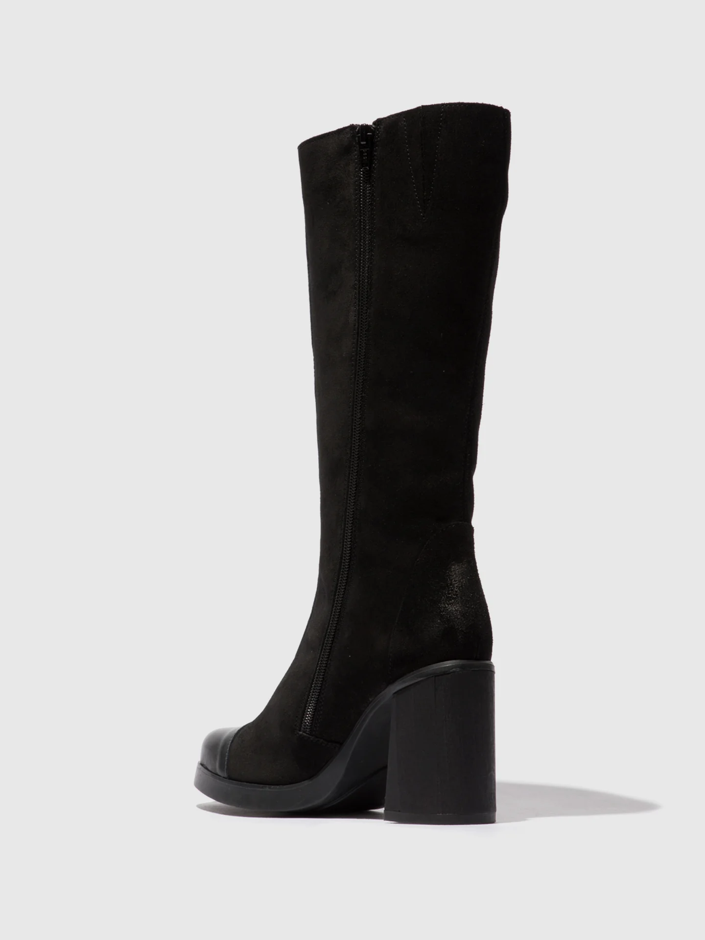 Zip Up Boots SUSI022FLY DUBLIN/OIL SUEDE BLACK - Image 3