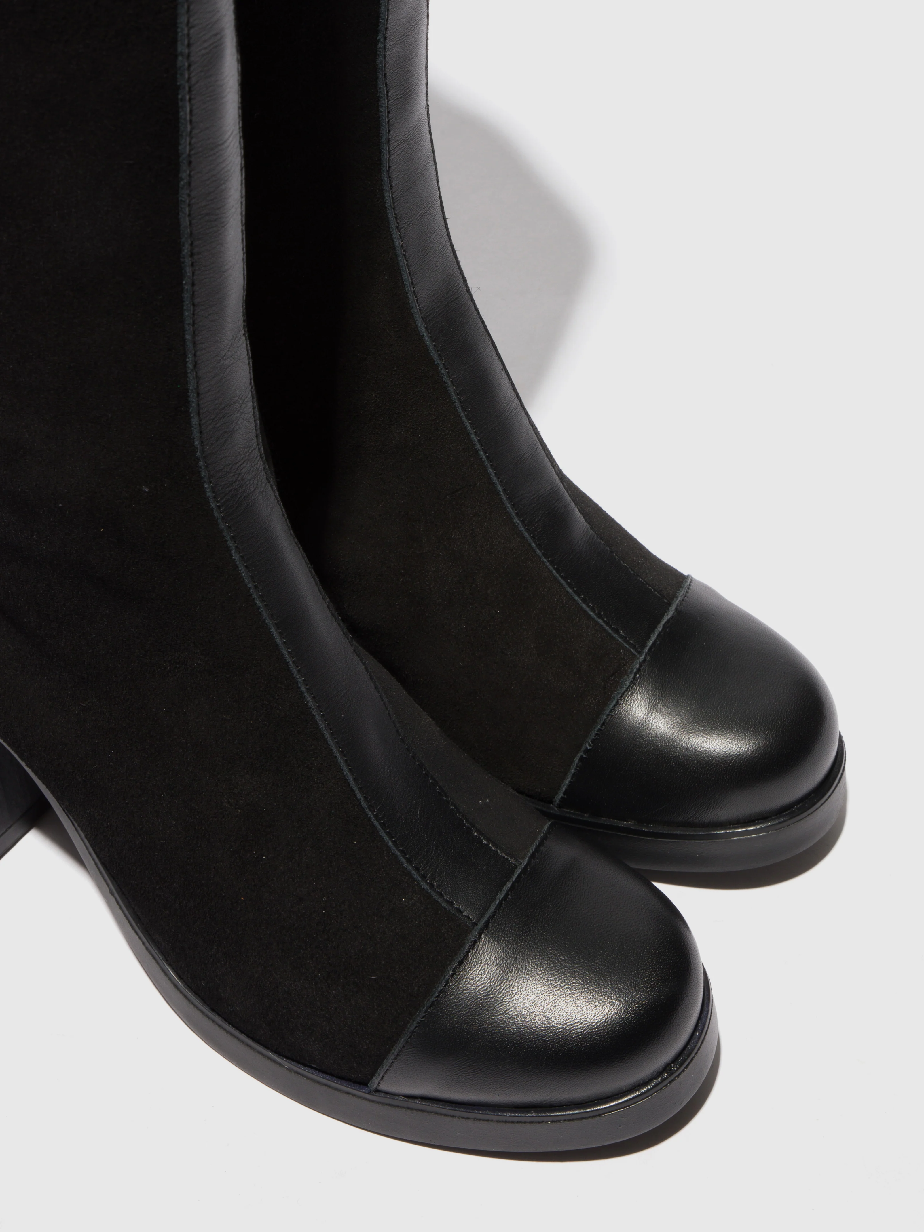 Zip Up Boots SUSI022FLY DUBLIN/OIL SUEDE BLACK - Image 4