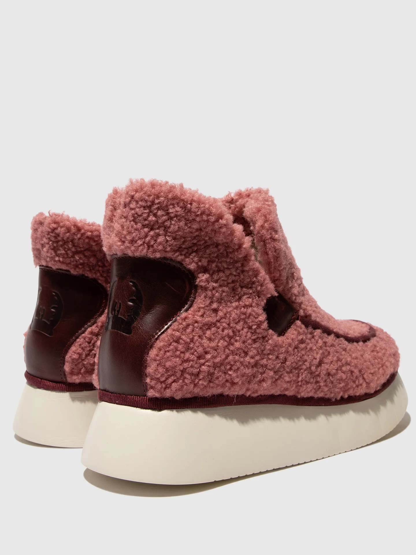 Round Toe Ankle Boots CHEP452FLY DUSTY PURPLE - Image 4
