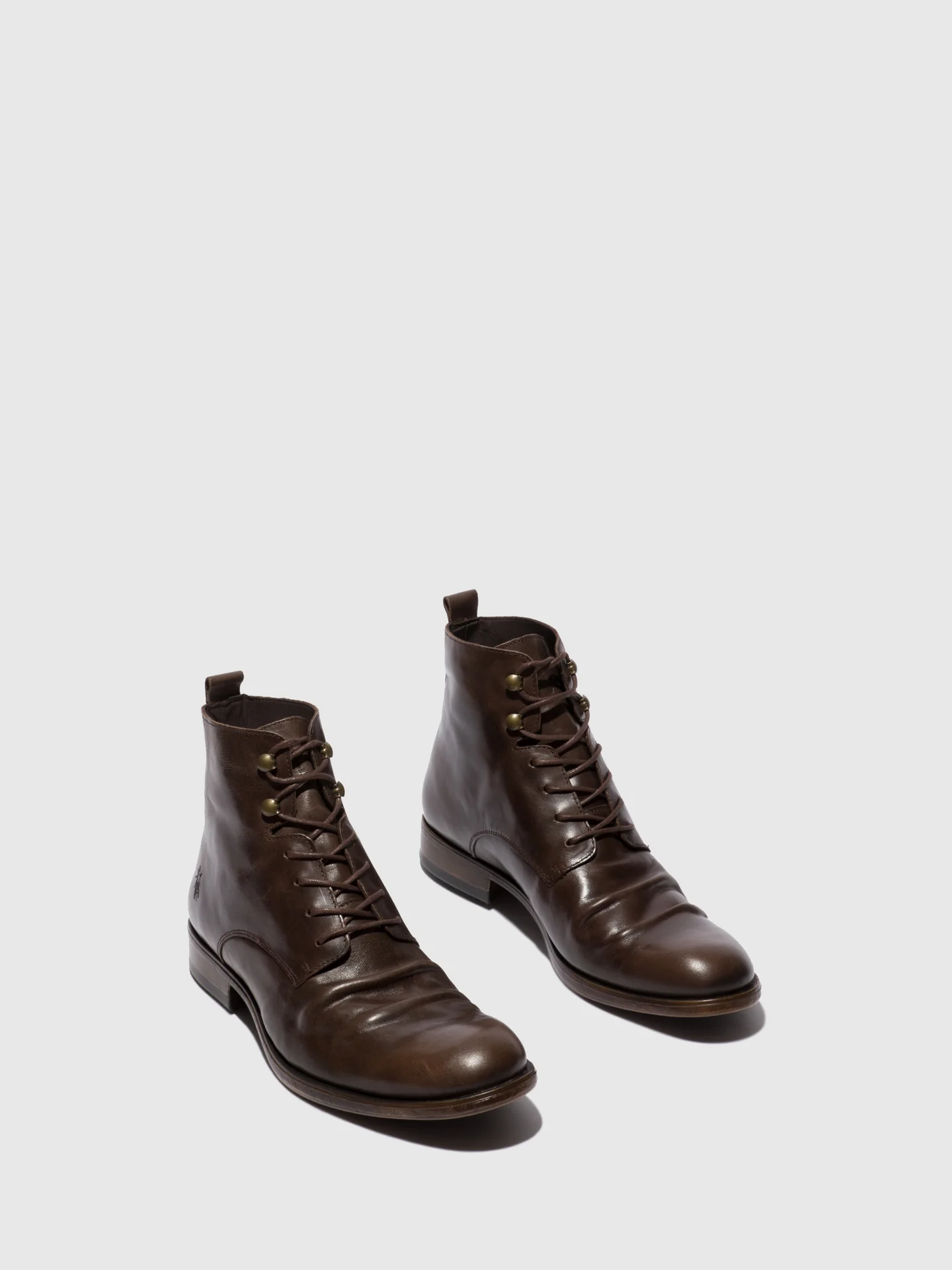Lace-up Ankle Boots MYKE660FLY ECO(VEGETAL) MOCCA - Image 2