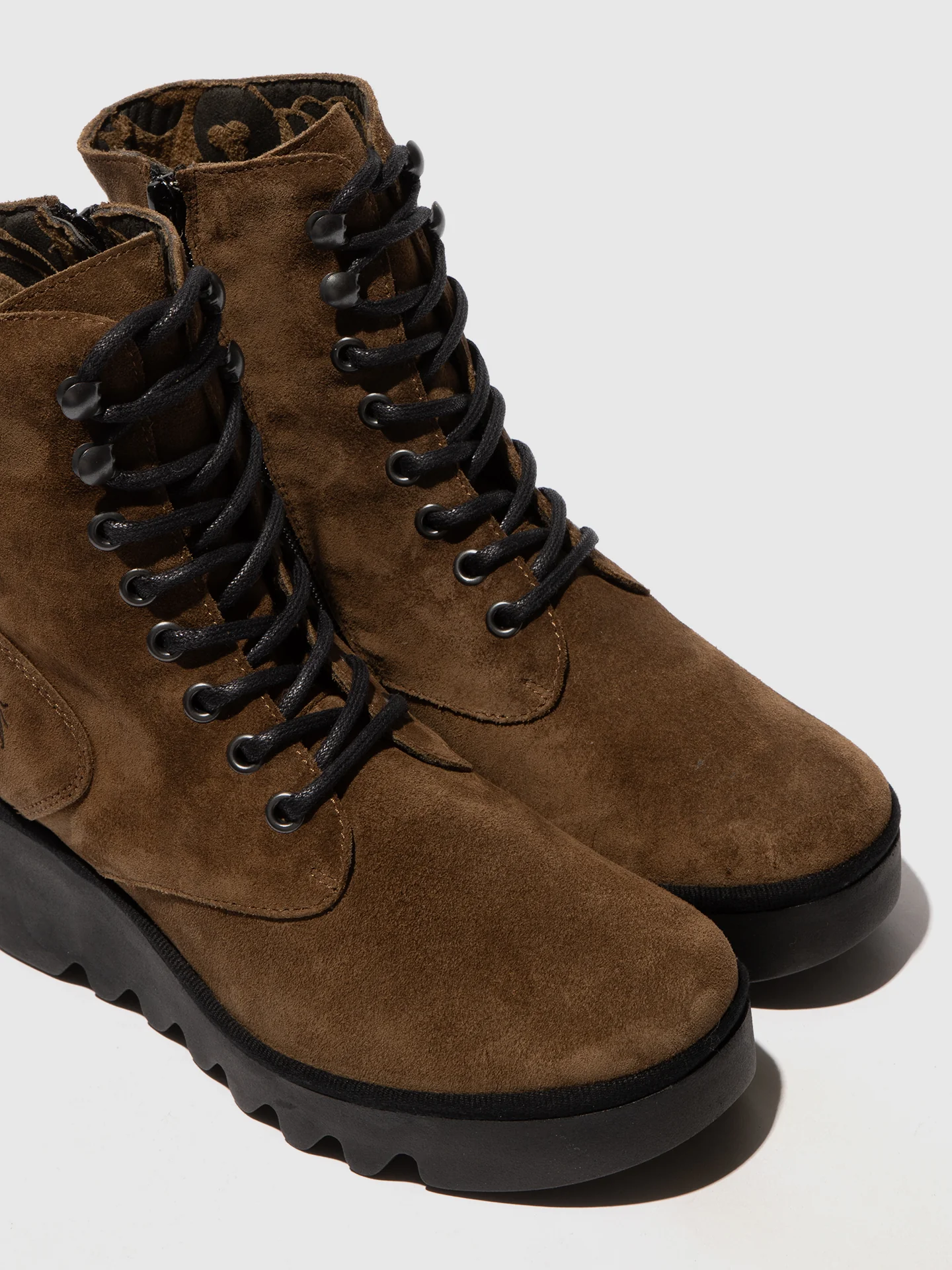 Lace-up Ankle Boots BIRR534FLY ELEPHANT - Image 4