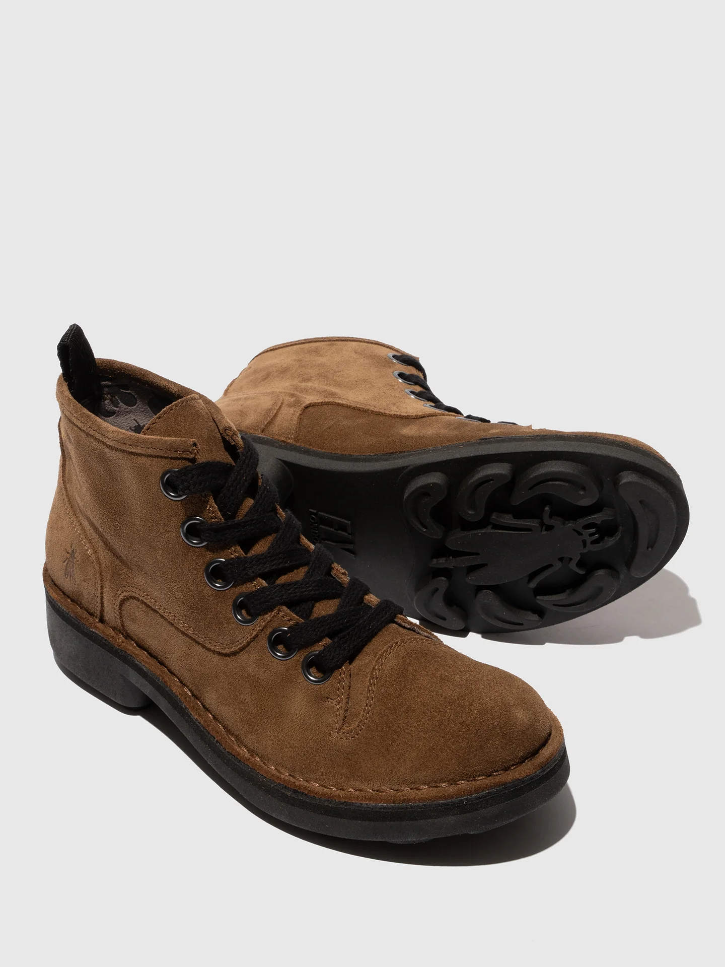 Lace-up Ankle Boots NUXE138FLY ELEPHANT - Image 4