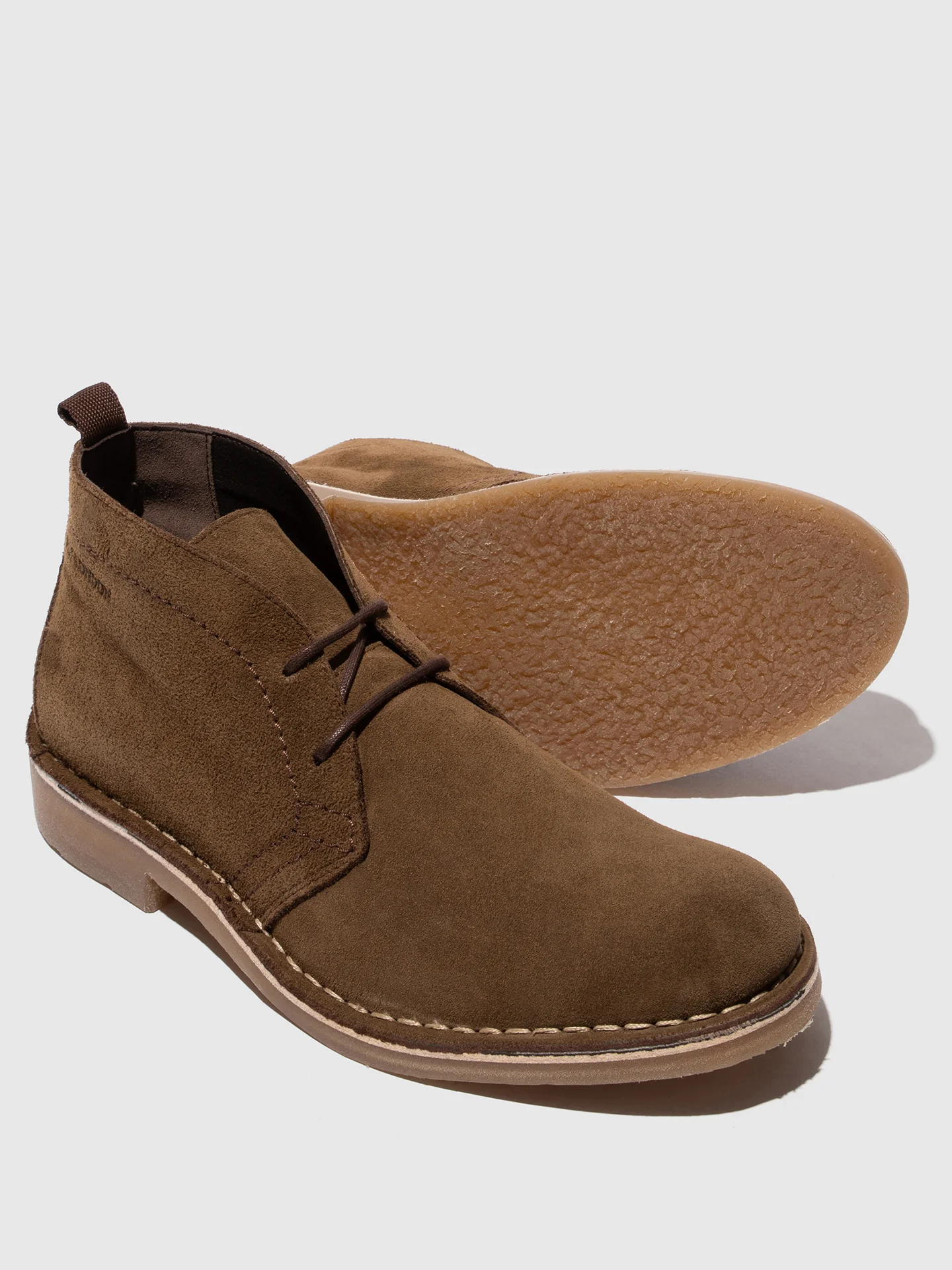 Lace-up Ankle Boots RULH110FLY ELEPHANT - Image 4