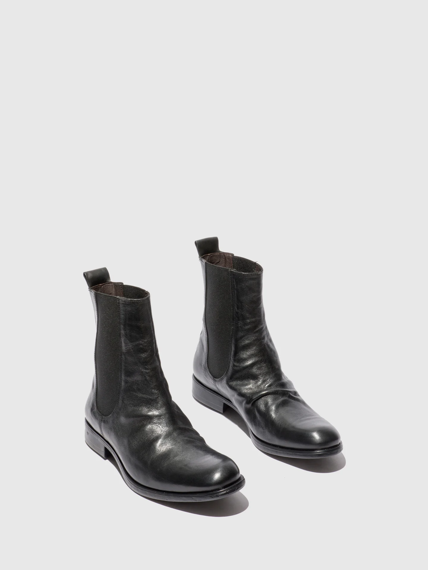 Chelsea Ankle Boots MOZE798FLY ESTIGMA (VEGETAL) BLACK - Image 2