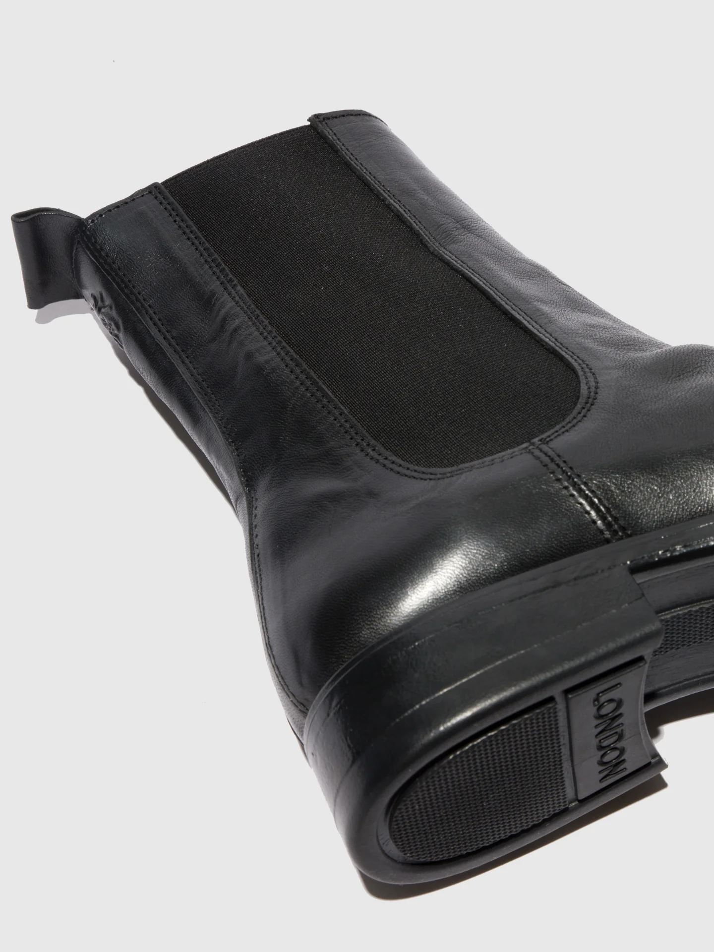 Chelsea Ankle Boots MOZE798FLY ESTIGMA (VEGETAL) BLACK - Image 4