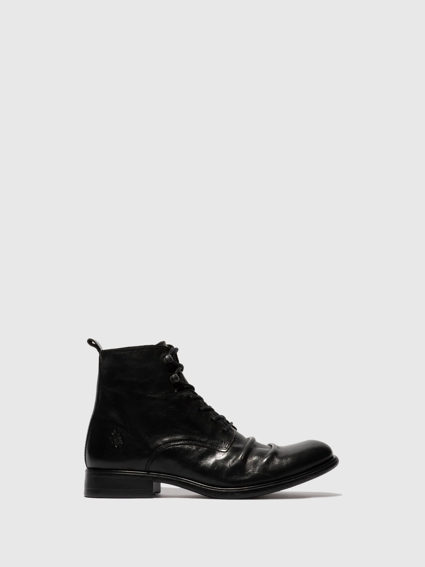 Lace-up Ankle Boots MYKE660FLY ESTIGMA(VEGETAL) BLACK