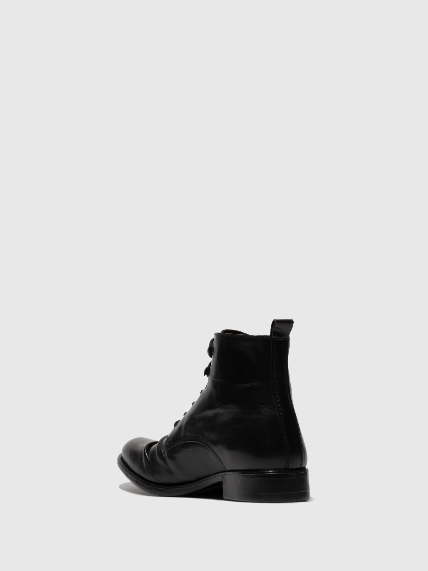 Lace-up Ankle Boots MYKE660FLY ESTIGMA(VEGETAL) BLACK - Image 3