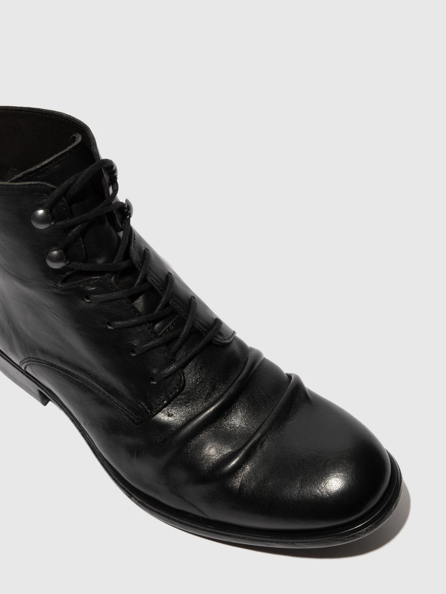 Lace-up Ankle Boots MYKE660FLY ESTIGMA(VEGETAL) BLACK - Image 4