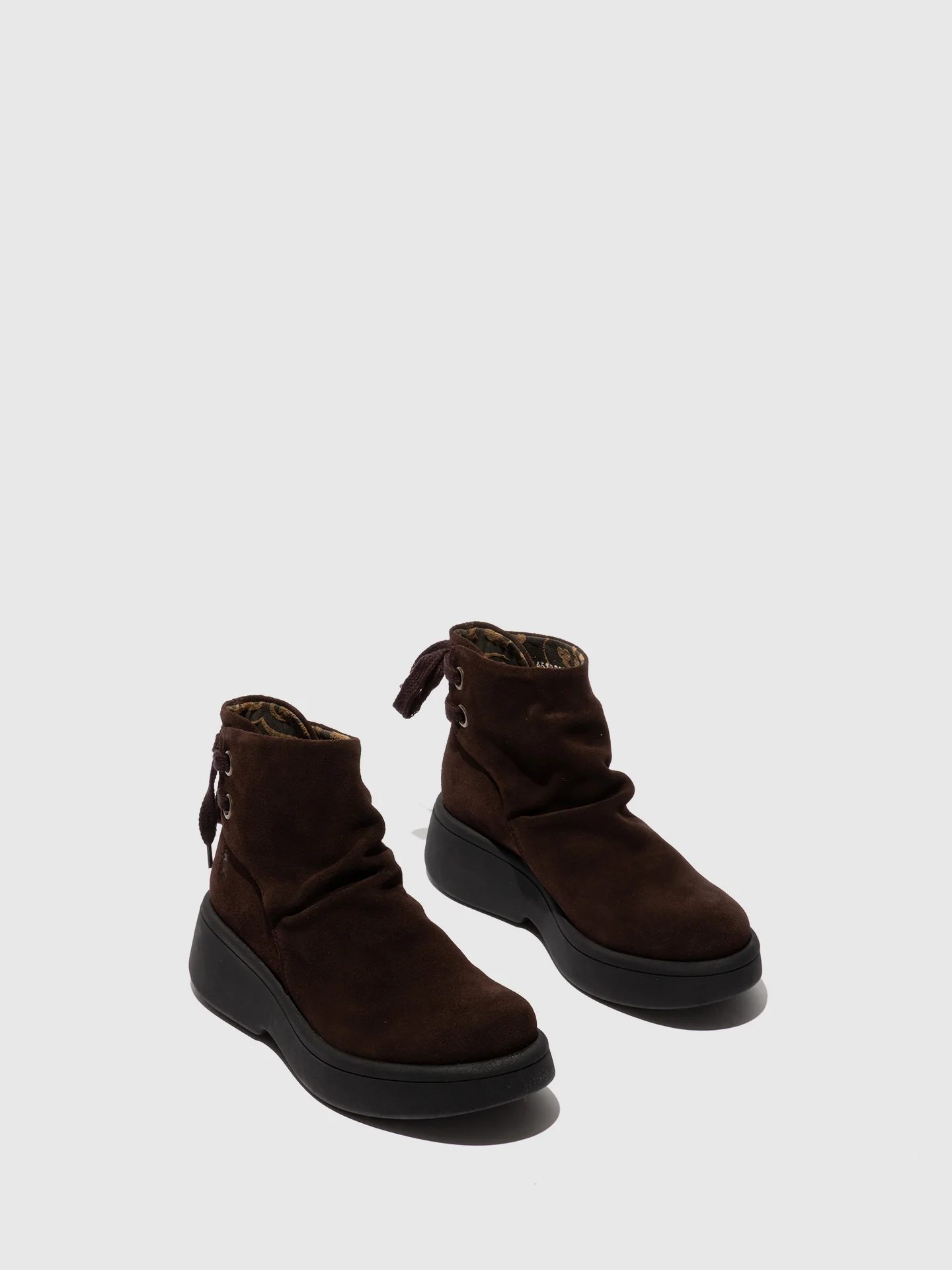 Lace-up Ankle Boots MEBS189FLY EXPRESSO - Image 2