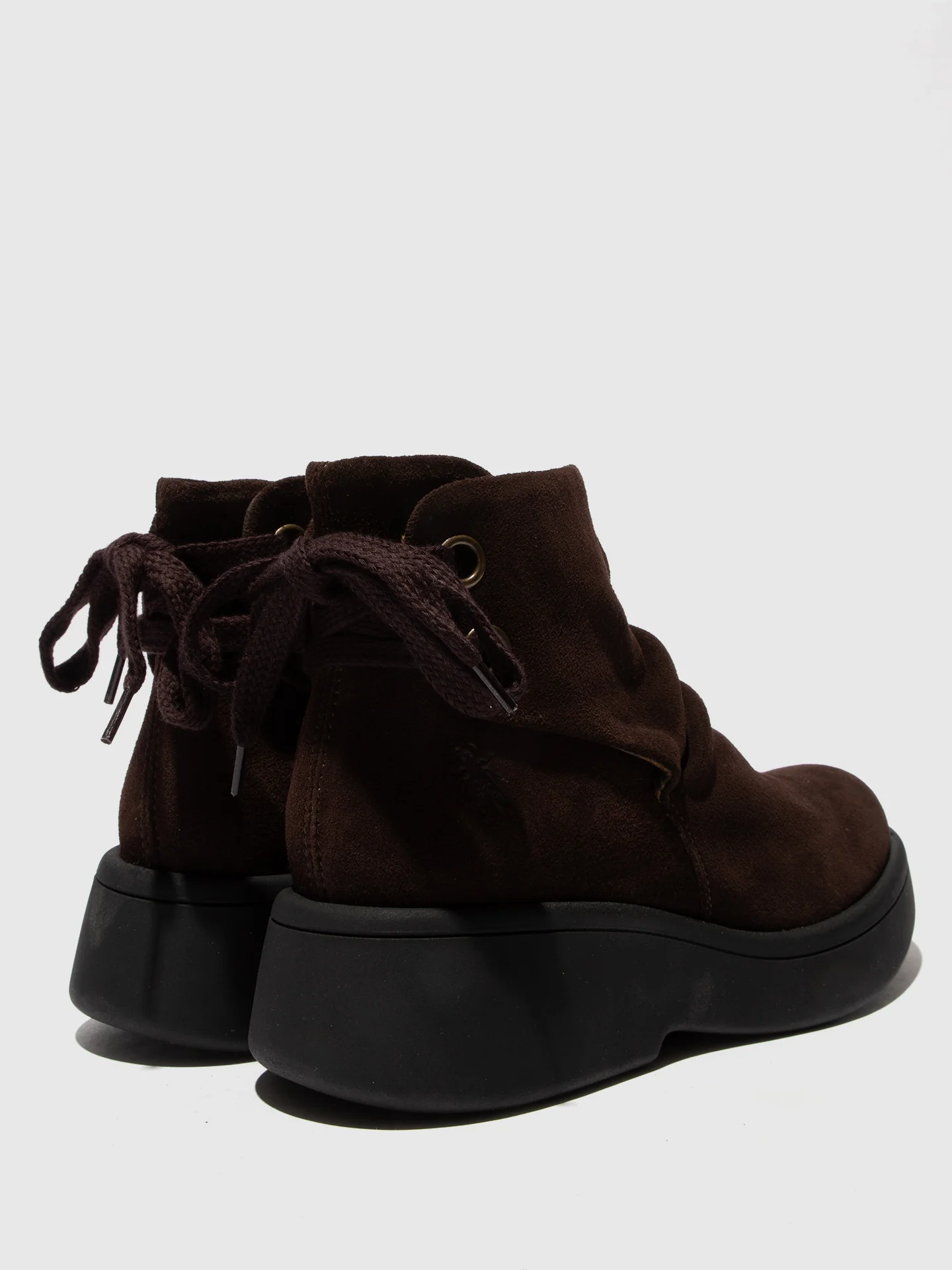 Lace-up Ankle Boots MEBS189FLY EXPRESSO - Image 4