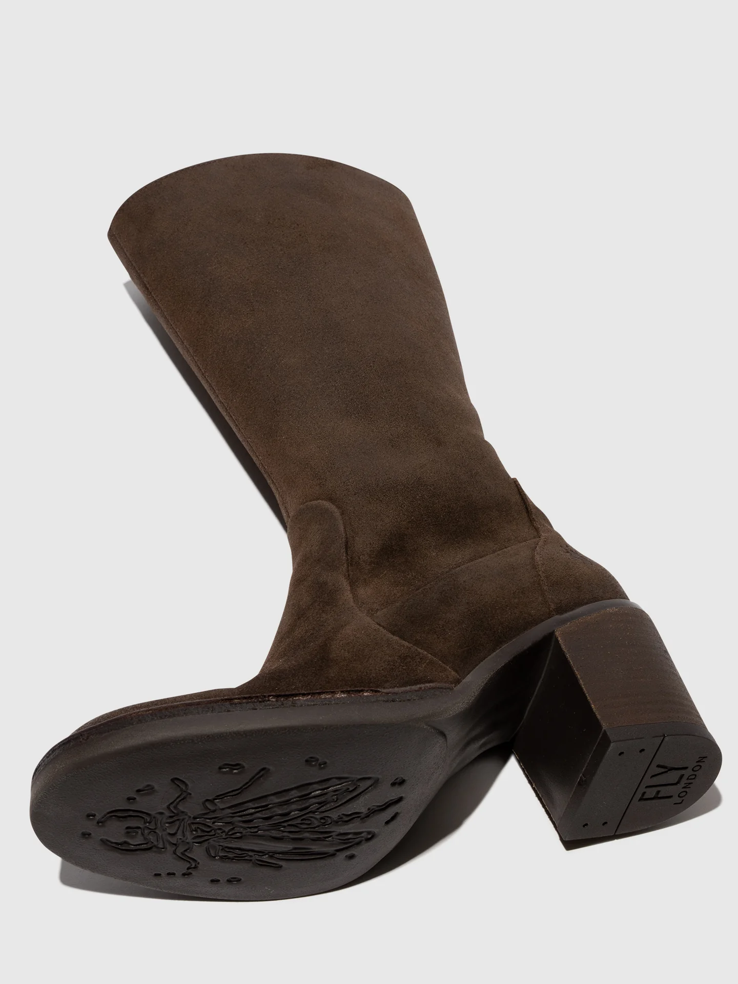 Zip Up Boots BALO096FLY EXPRESSO - Image 4