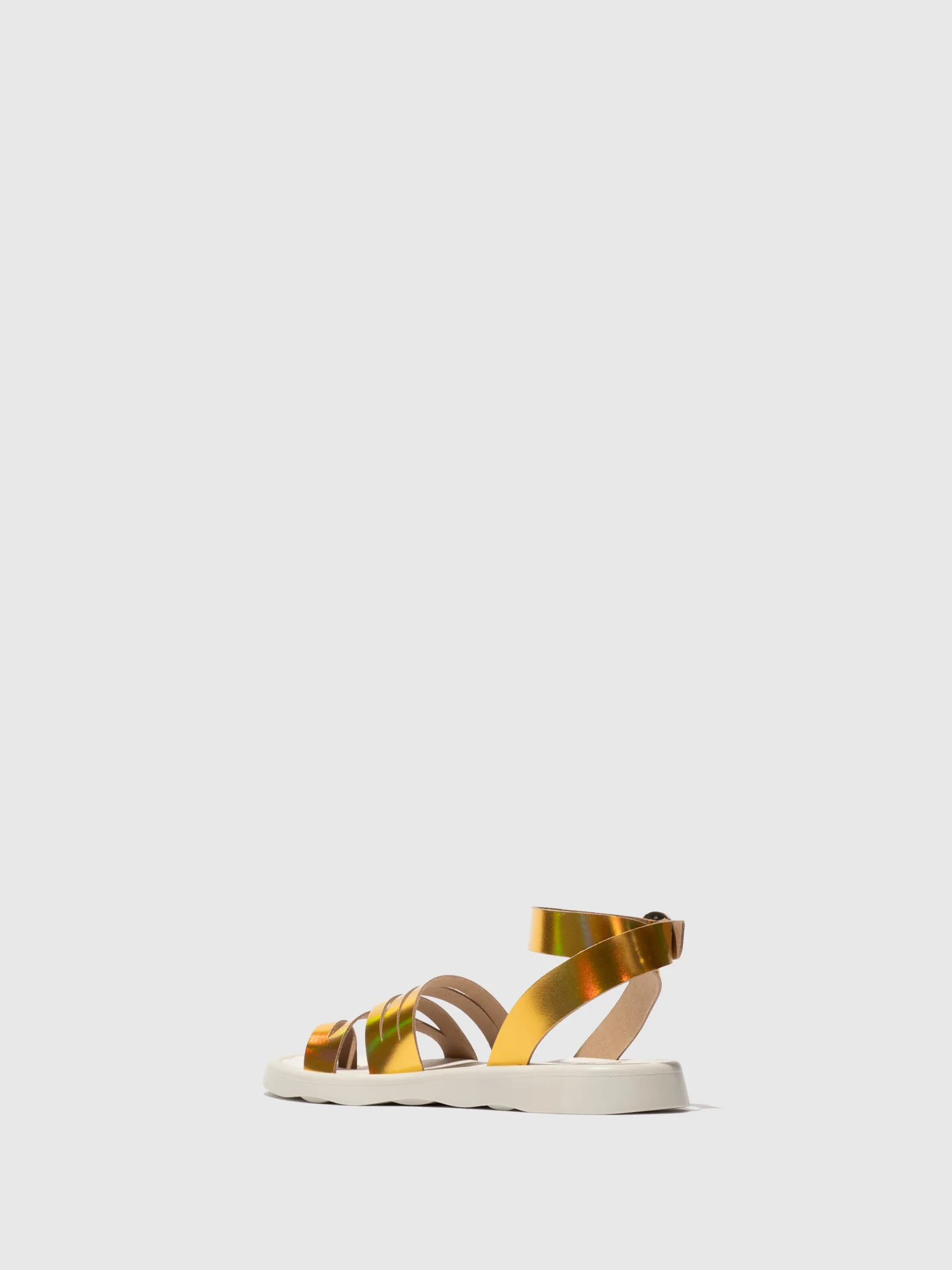 Ankle Strap Sandals TRIX075FLY GOLD - Image 3