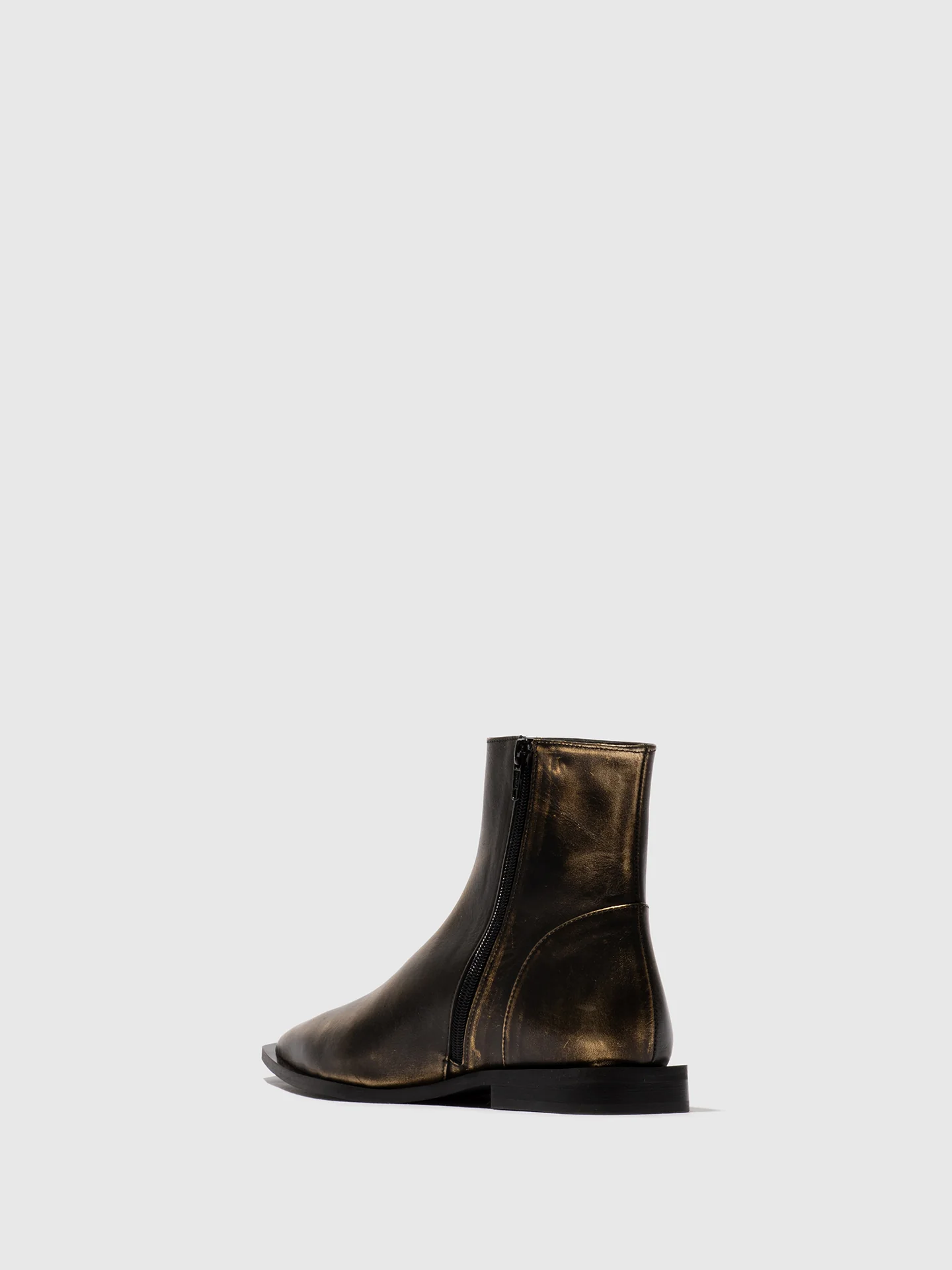Pointed Toe Ankle Boots RUUL348FLY GOLD - Image 3