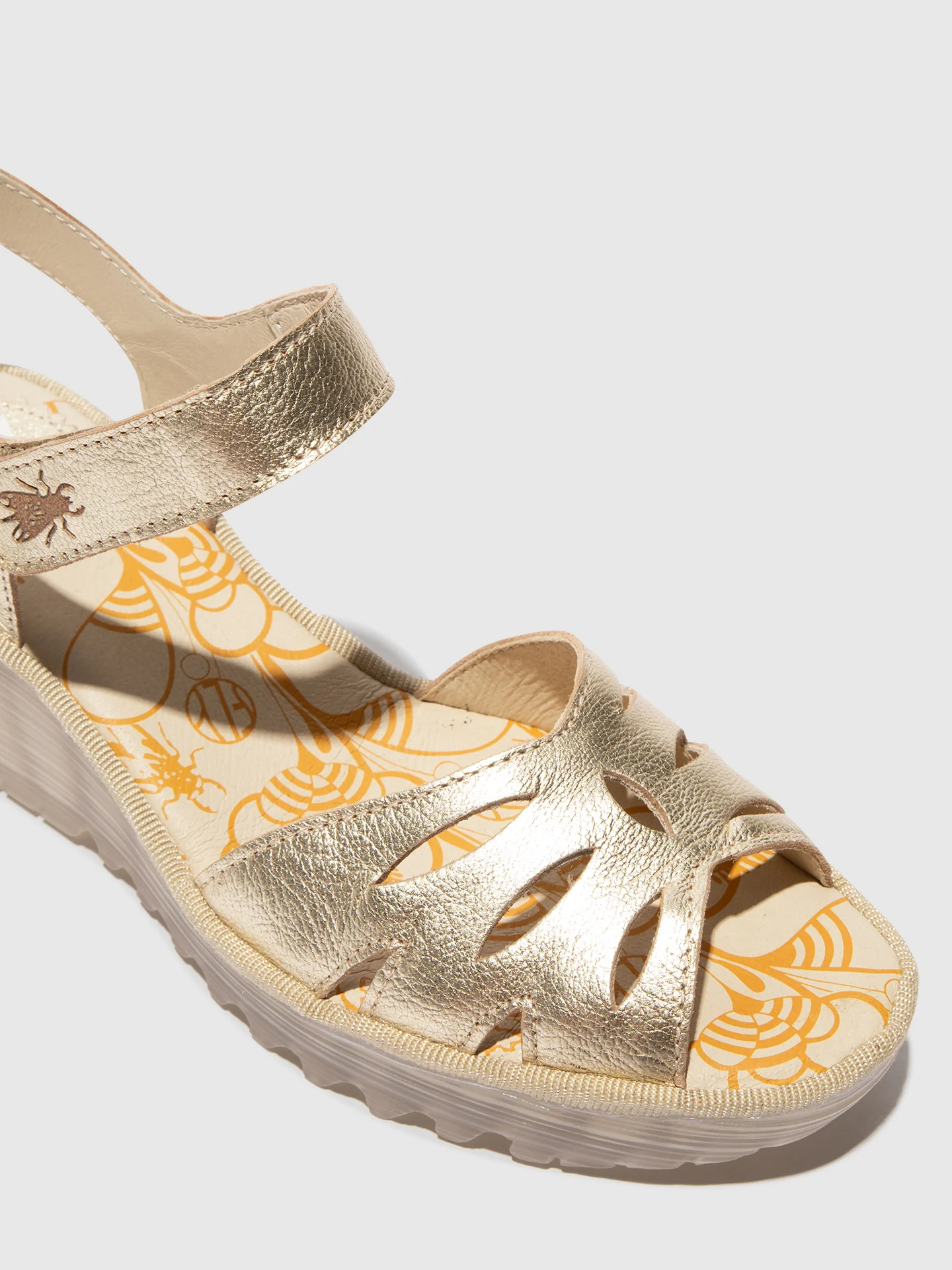 Sling-Back Sandals YAZI479FLY GOLD - Image 4