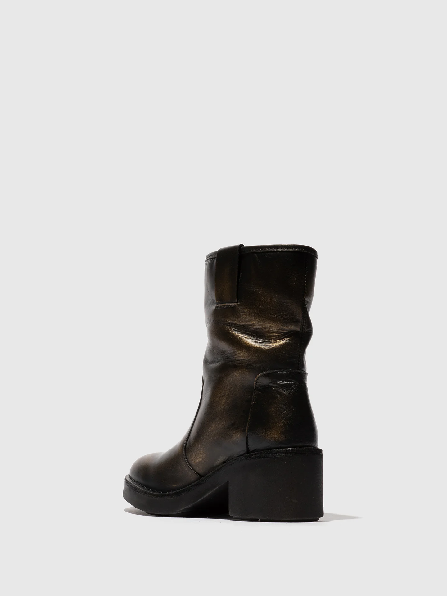 Slip-on Ankle Boots NECH193FLY GOLD - Image 3