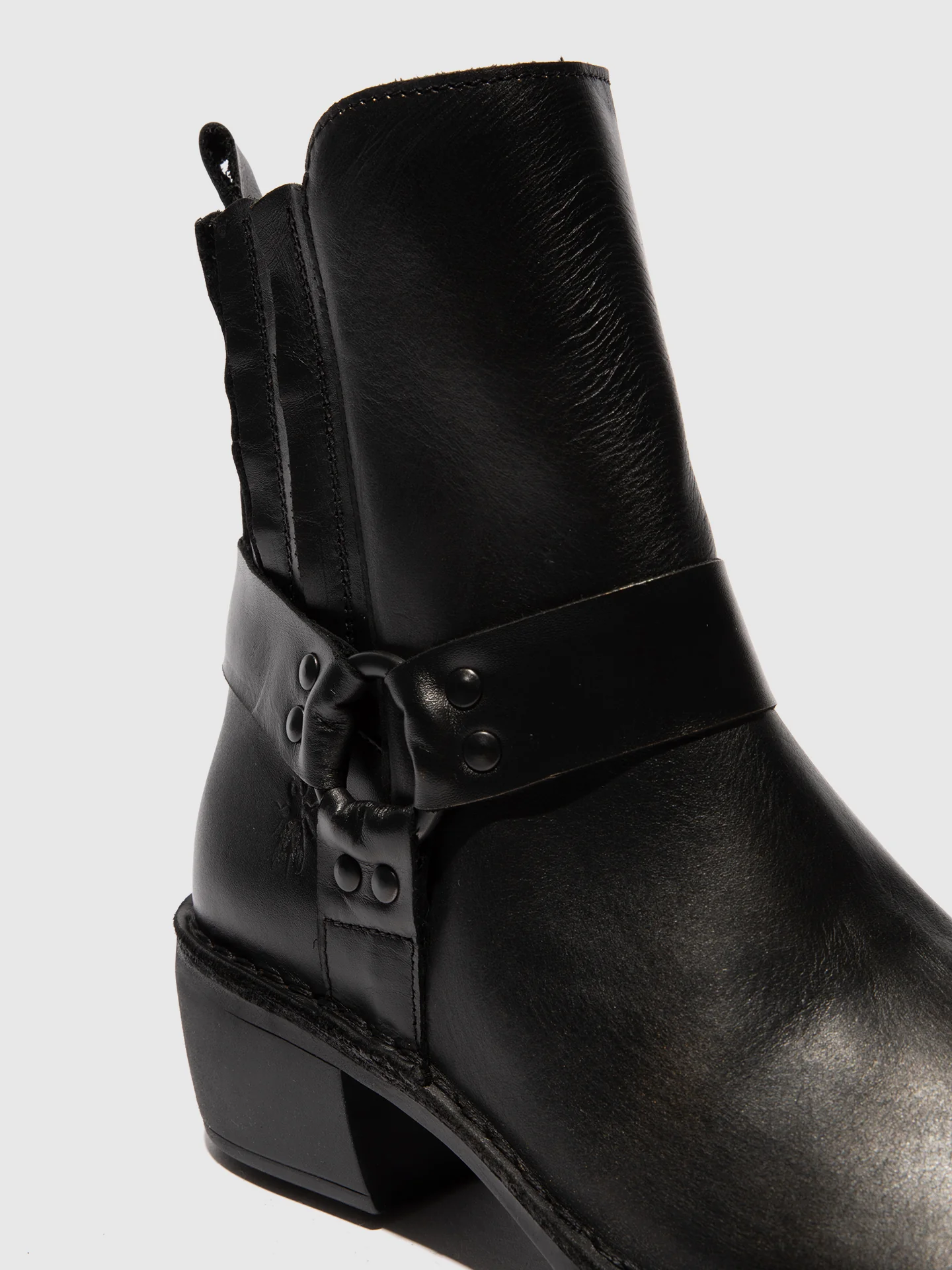 Zip Up Ankle Boots MEBI123FLY GOLD - Image 4