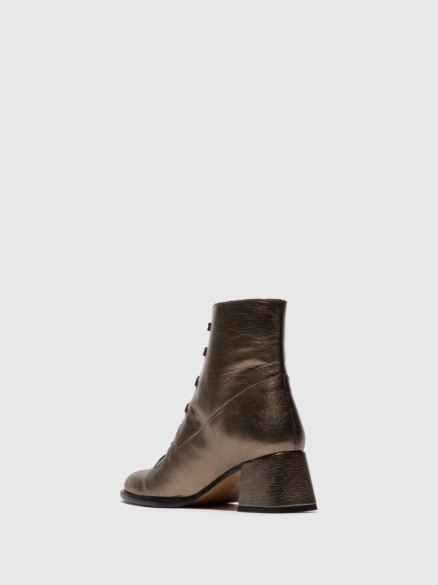 Lace-up Ankle Boots SEPY342FLY GRAPHITE - Image 3