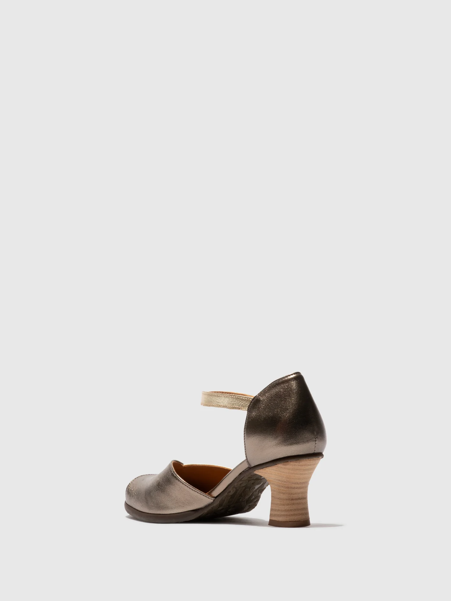 Heel Shoes BESH087FLY GRAPHITE/SILVER/GOLD - Image 3