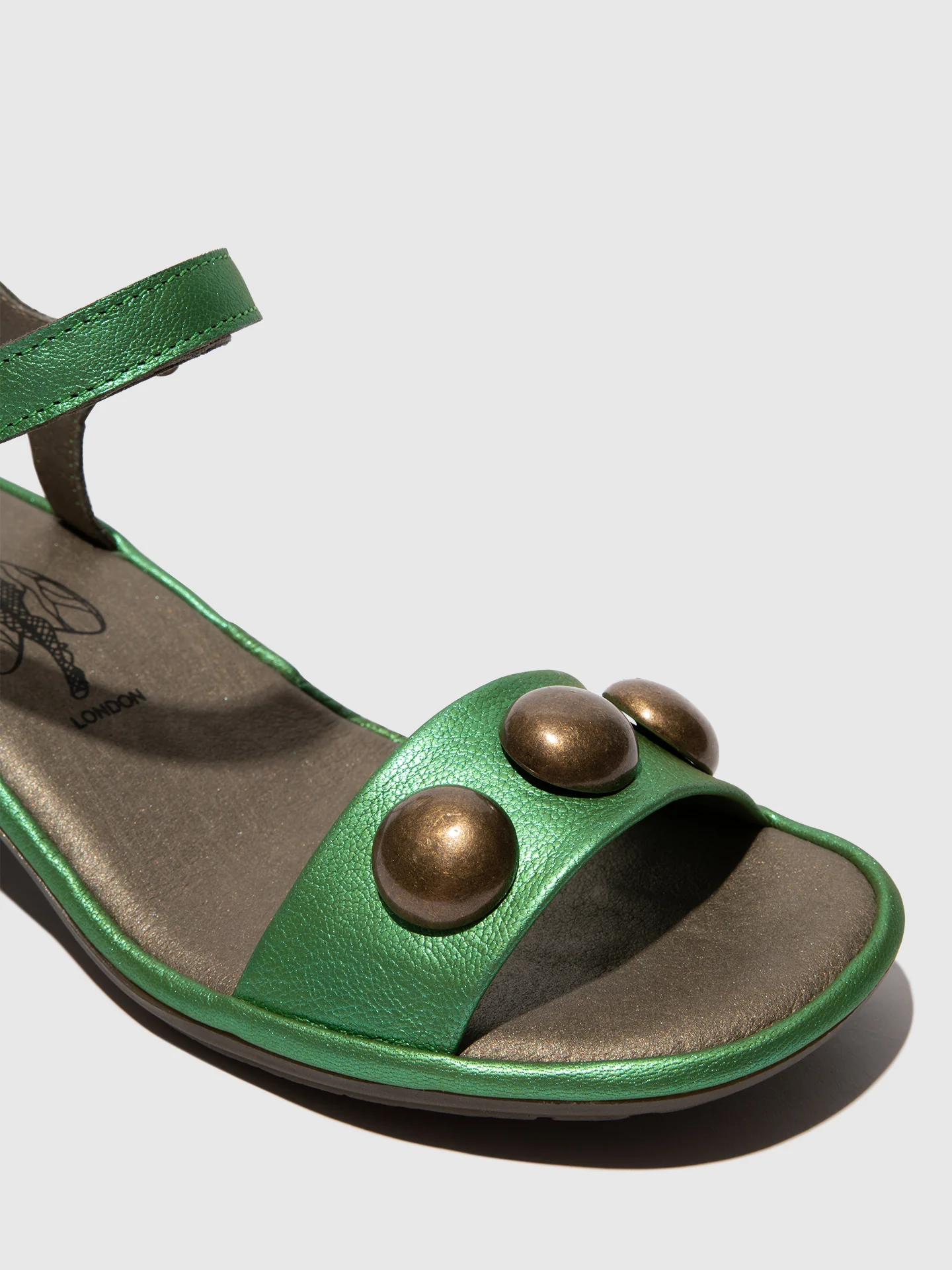 Ankle Strap Sandals EXIE487FLY GREEN - Image 4