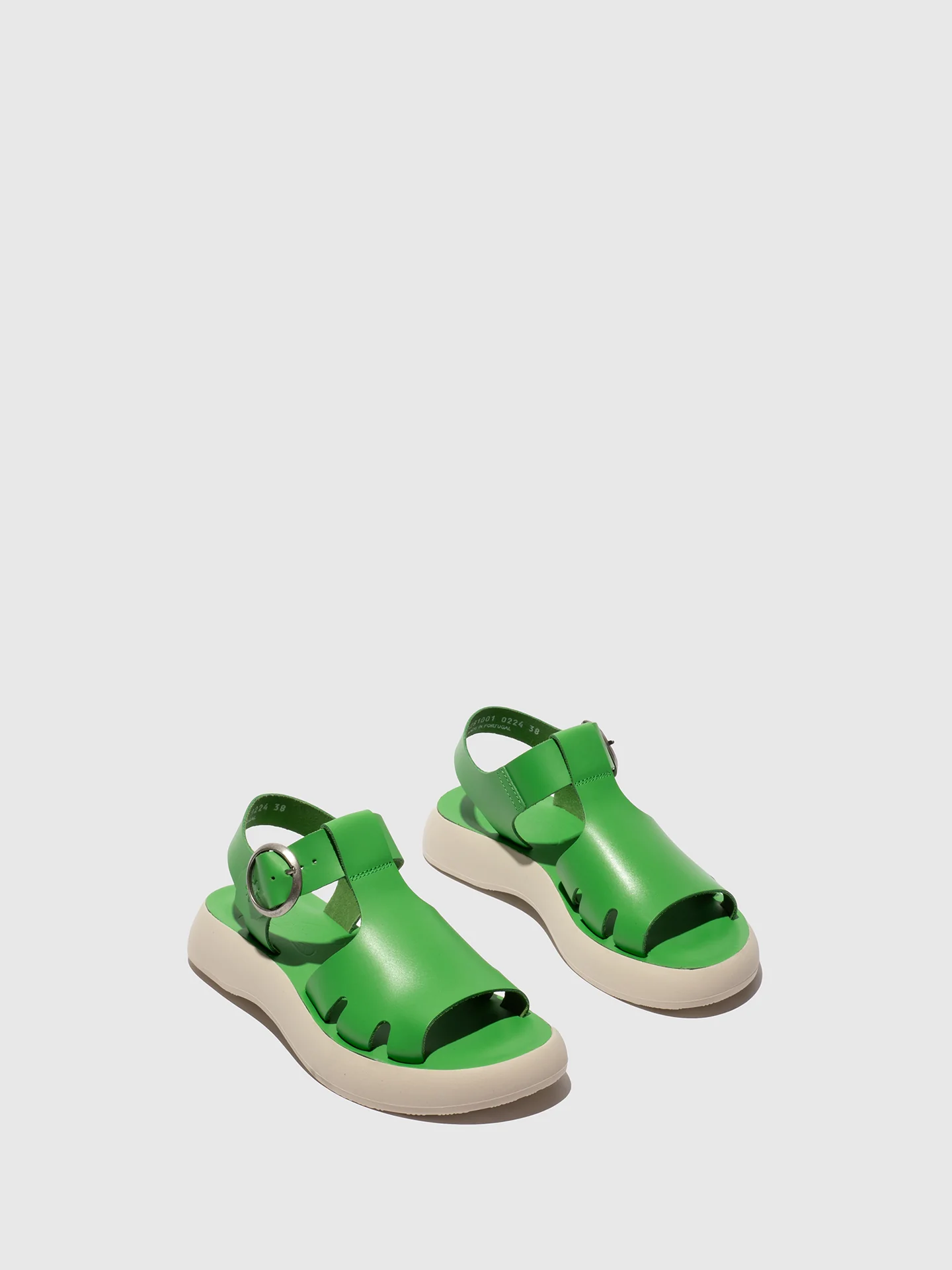 Buckle Sandals BADY281FLY GREEN - Image 2