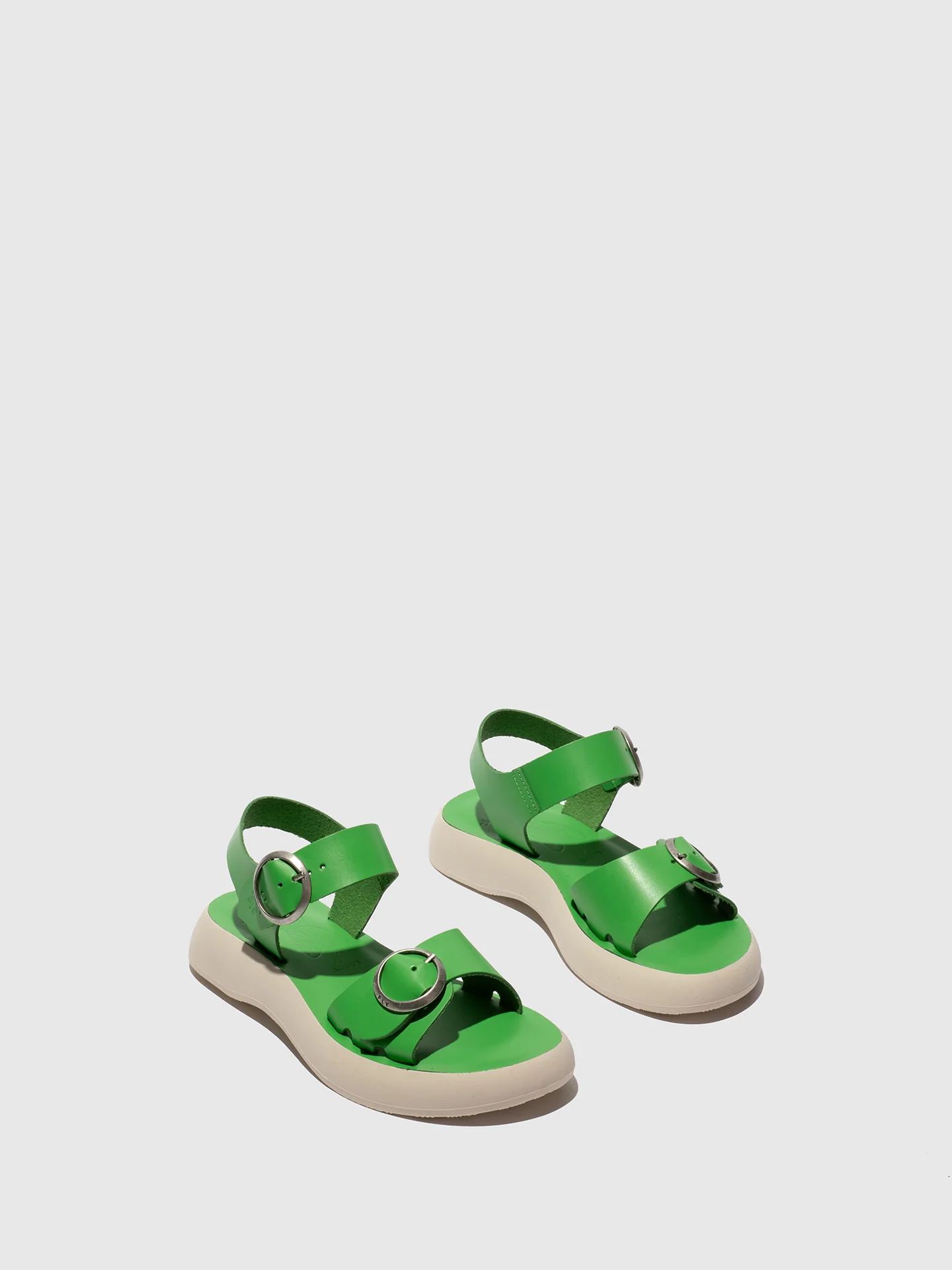 Buckle Sandals BUNK604FLY GREEN - Image 2