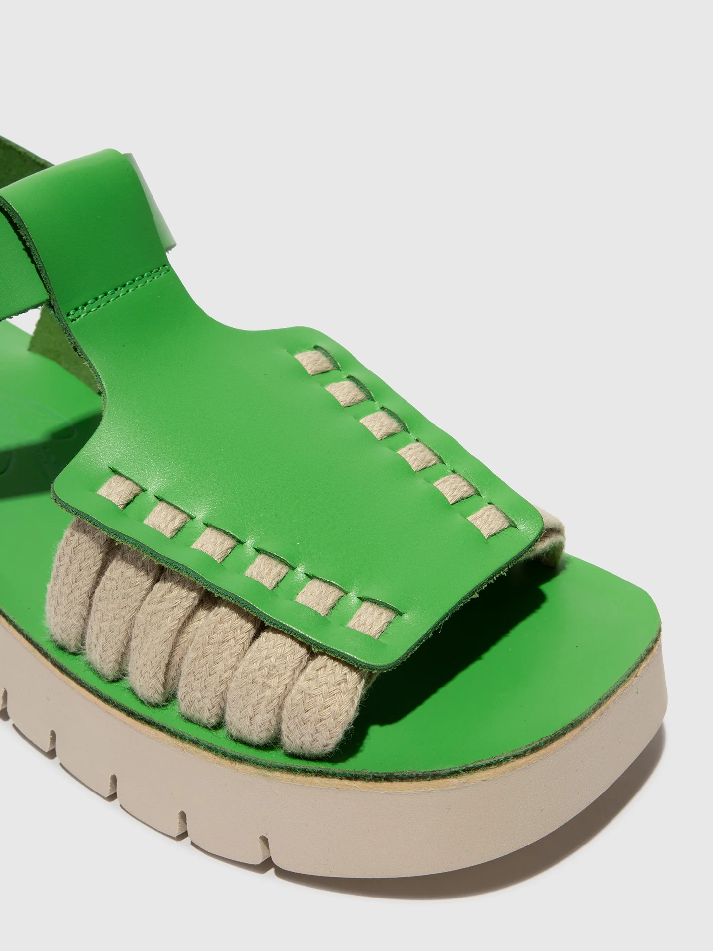 Buckle Sandals SARF251FLY GREEN - Image 4