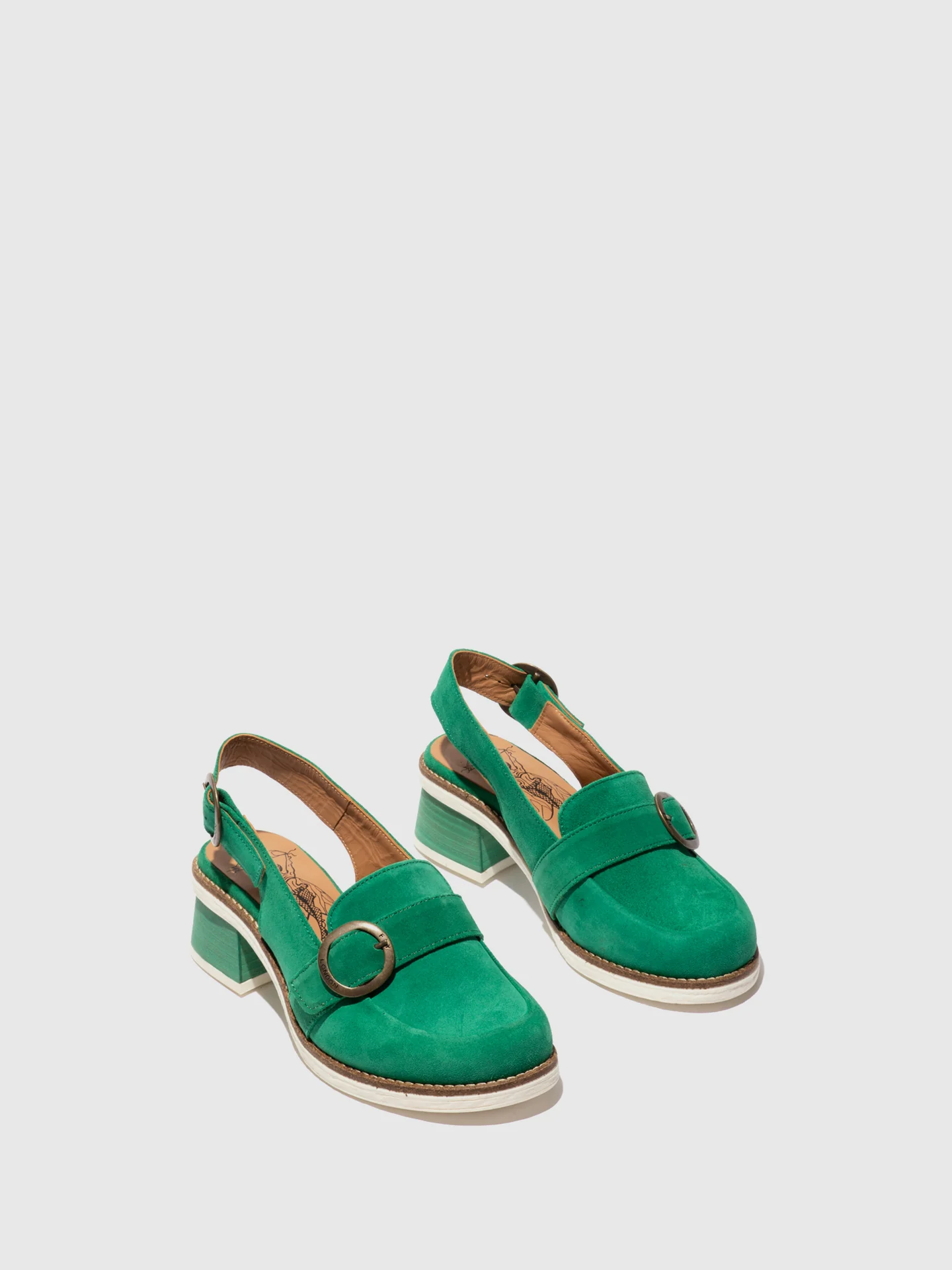 Buckle Shoes CUTH094FLY GREEN - Image 2