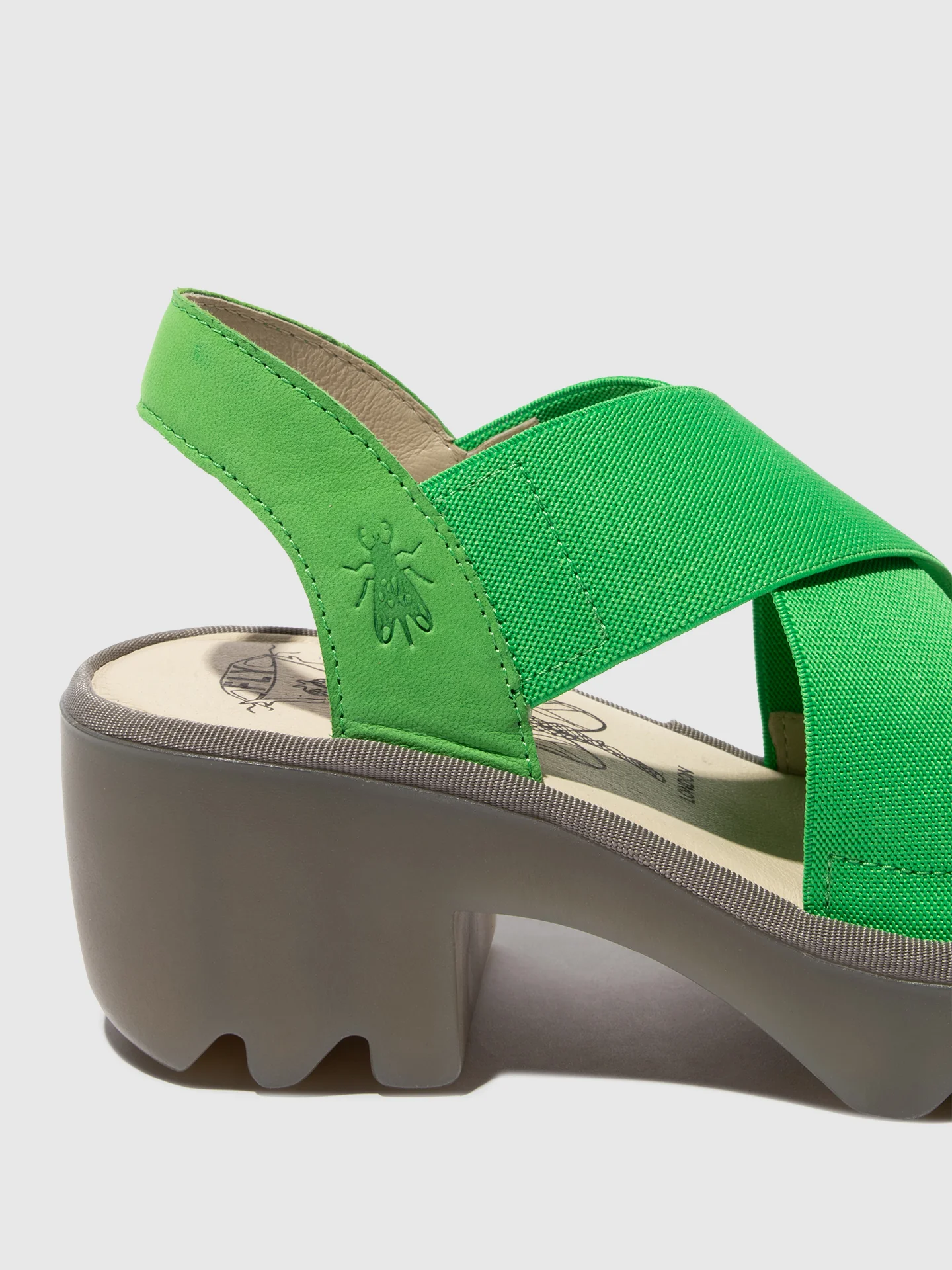 Crossover Sandals TAJI502FLY GREEN - Image 4