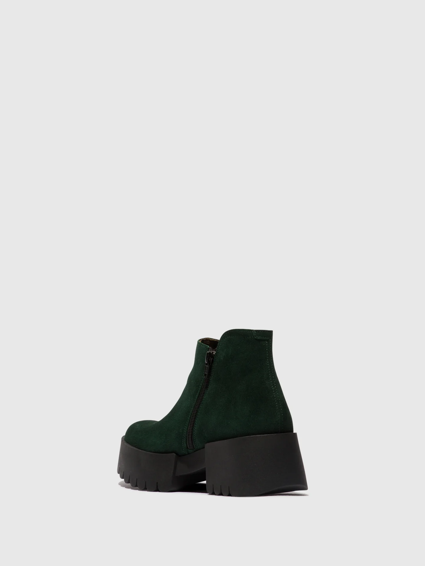 Velcro Ankle Boots ENDO006FLY GREEN FOREST - Image 3