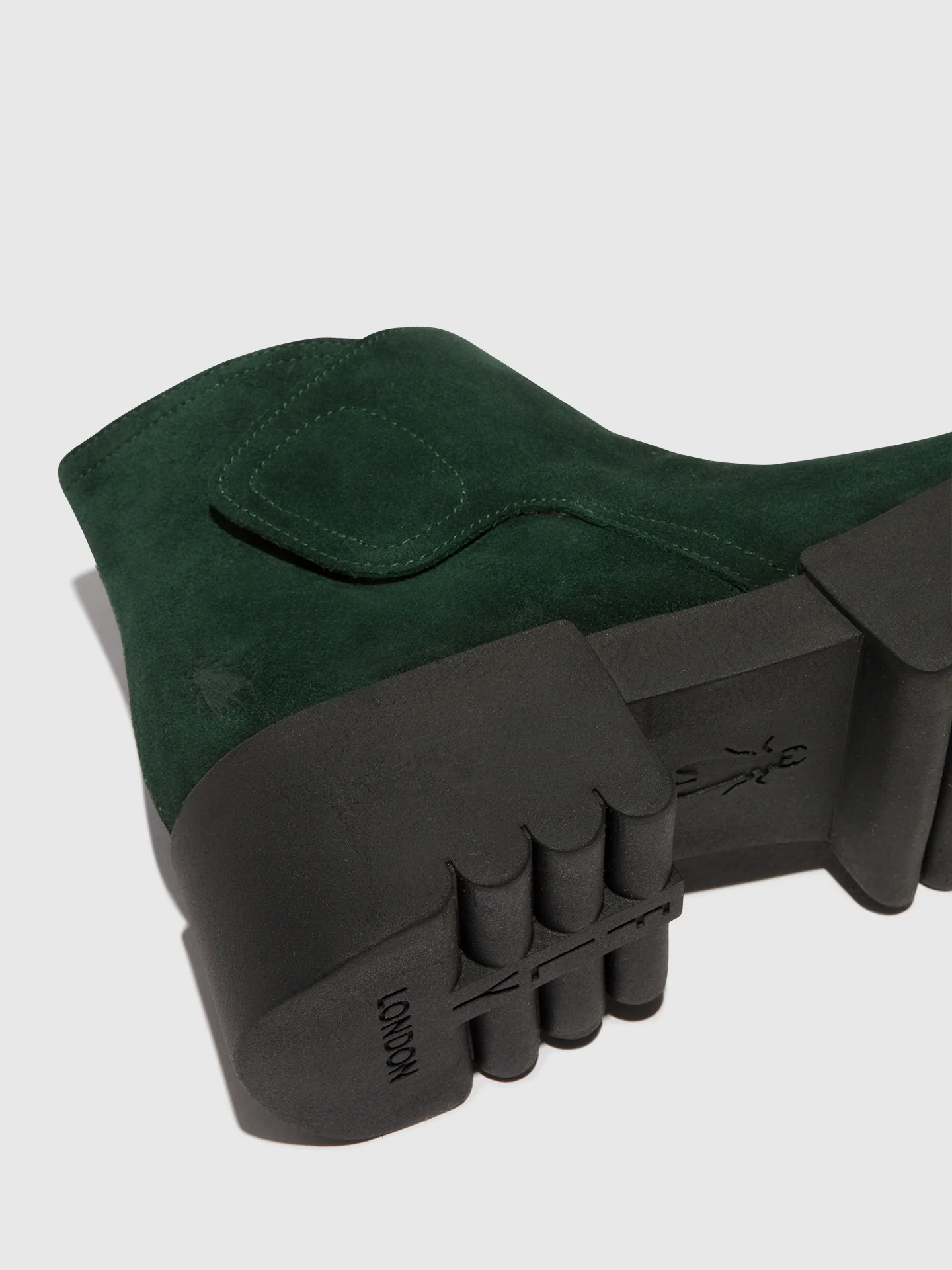 Velcro Ankle Boots ENDO006FLY GREEN FOREST - Image 4