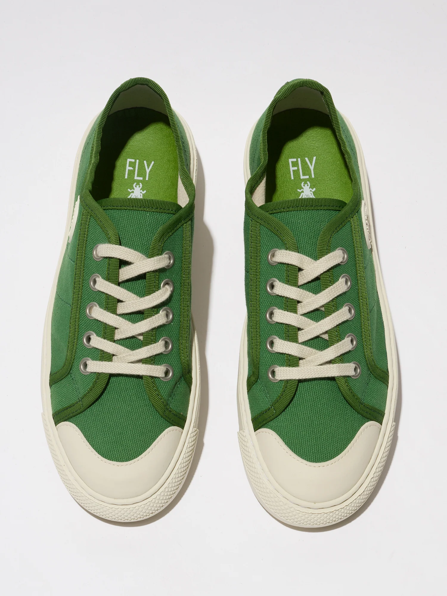 Lace-up Trainers TERE557FLY GREEN - Image 4